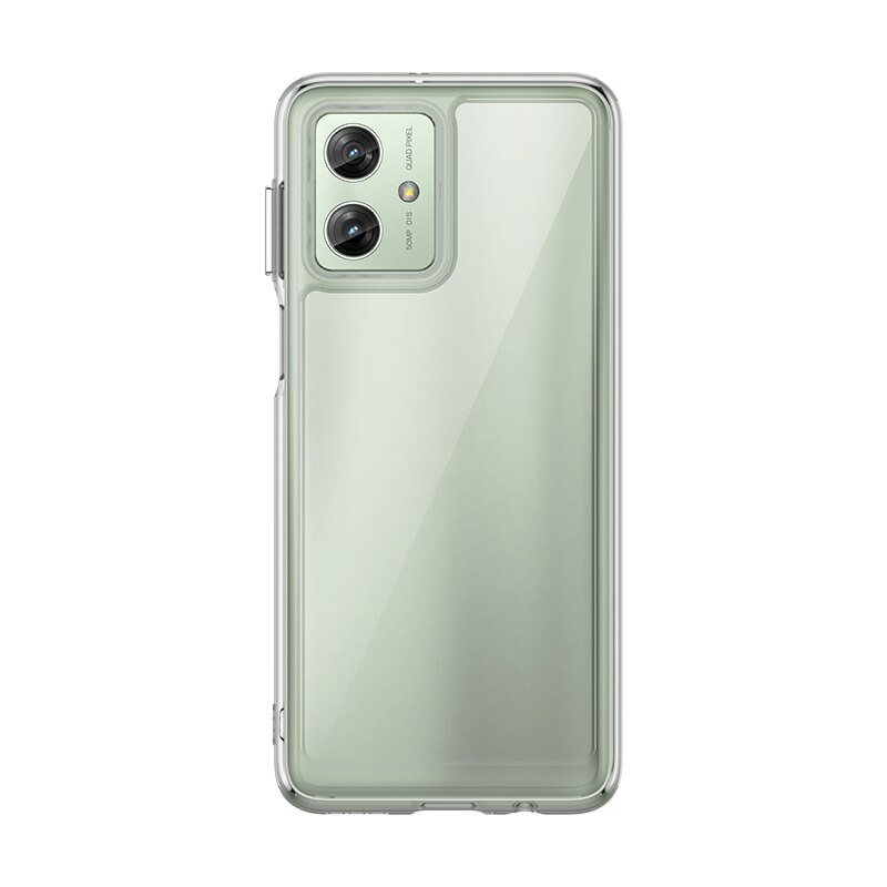 Funda Híbrida Crystal Hybrid Motorola Moto G54 transparente