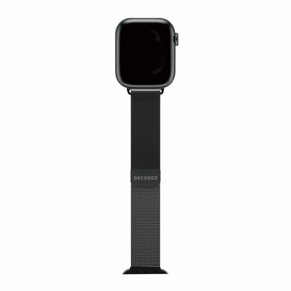 Milan Traction Strap Apple Watch 41mm Series 7 Black