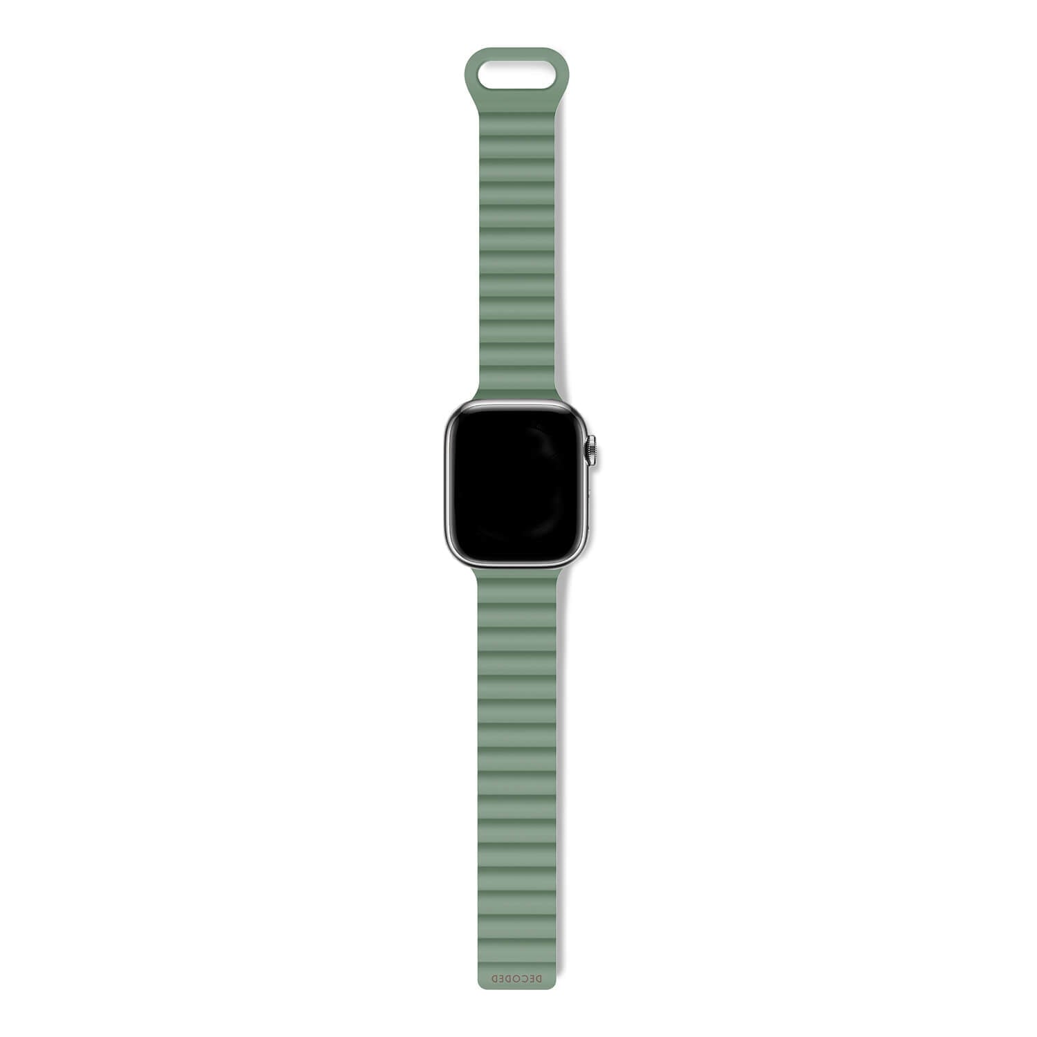 Silicone Traction Loop Strap Apple Watch 41mm Series 8 Sage Leaf