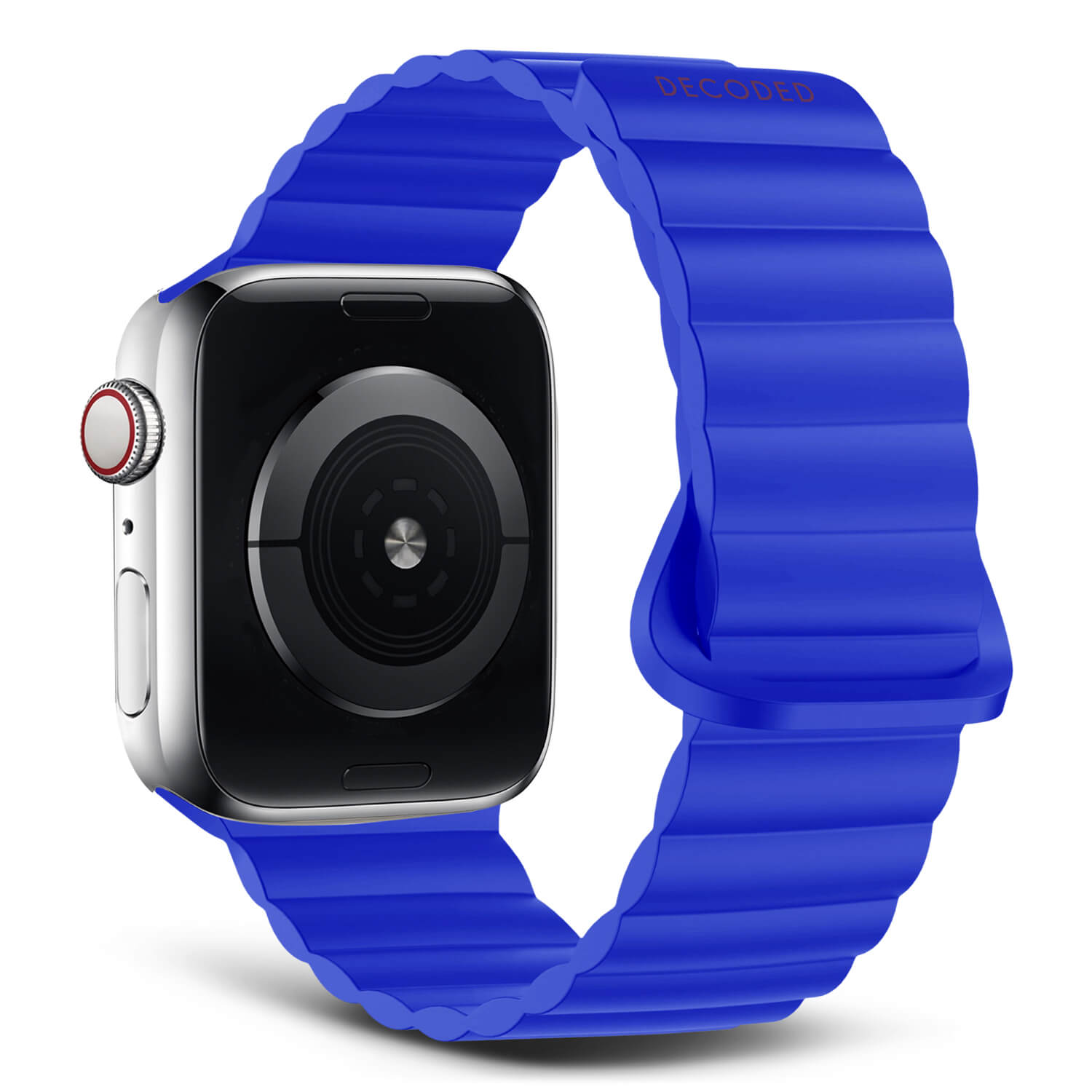 Silicone Traction Loop Strap Apple Watch Ultra 49mm Galactic Blue