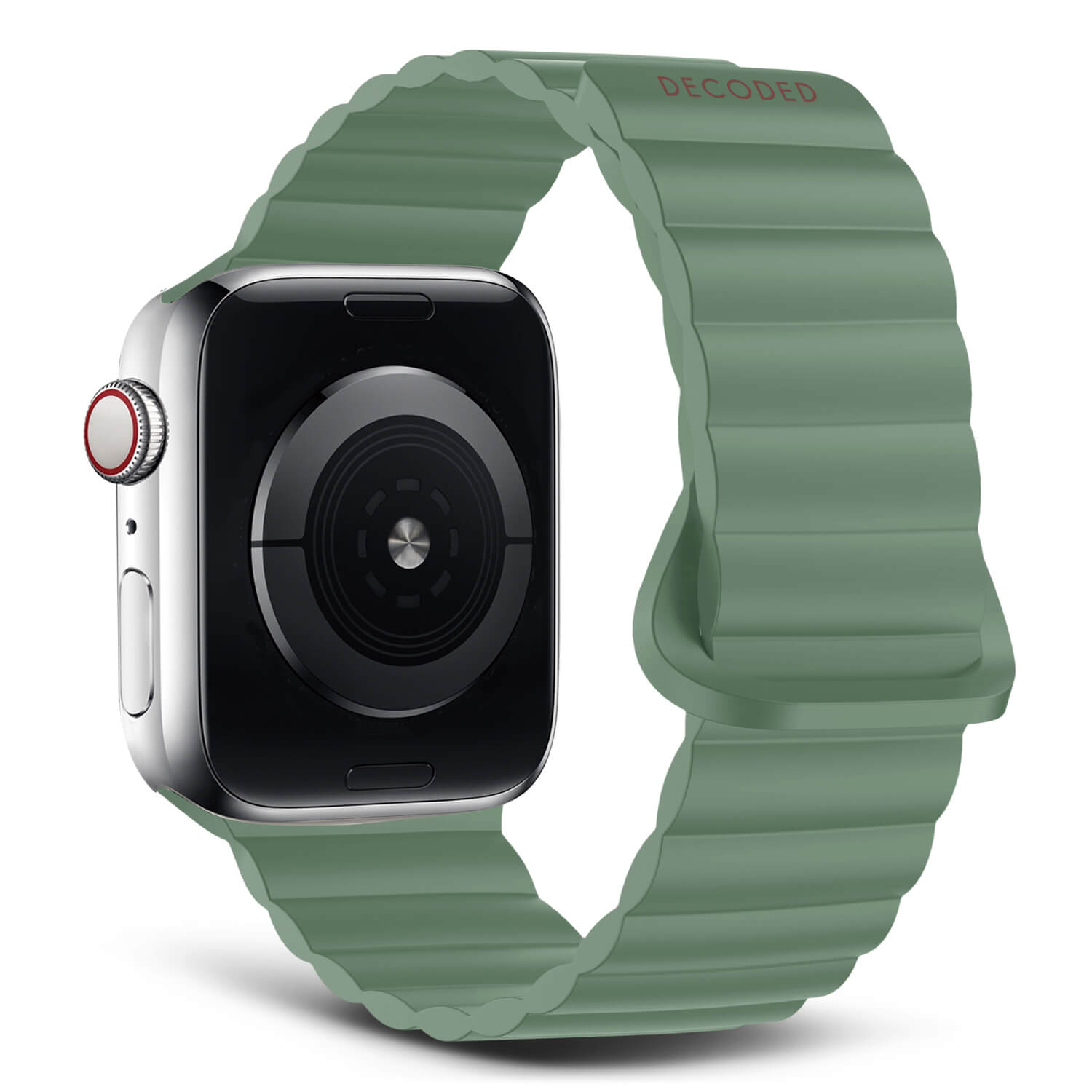 Silicone Traction Loop Strap Apple Watch 42mm Sage Leaf