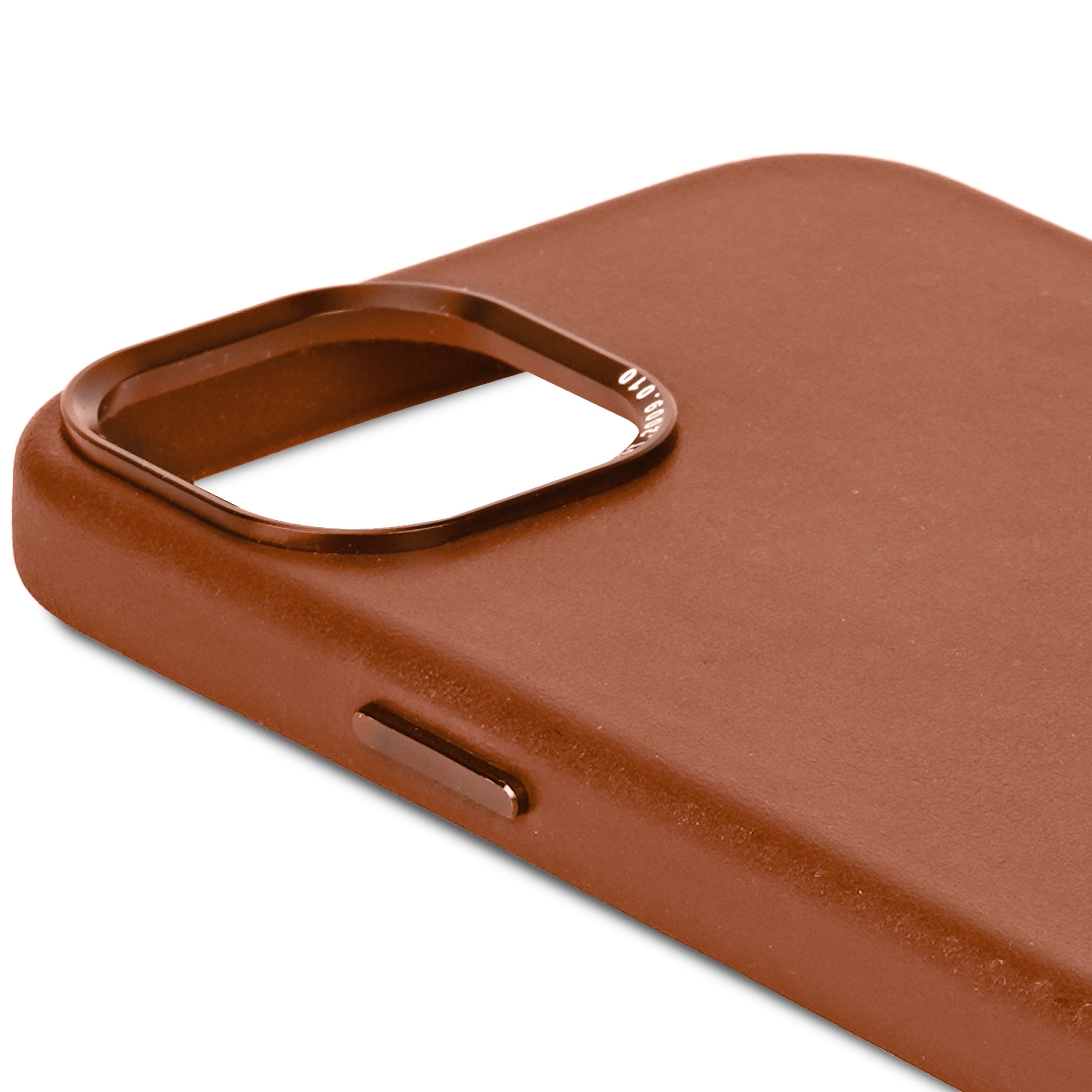 Leather Back Cover iPhone 15 Tan