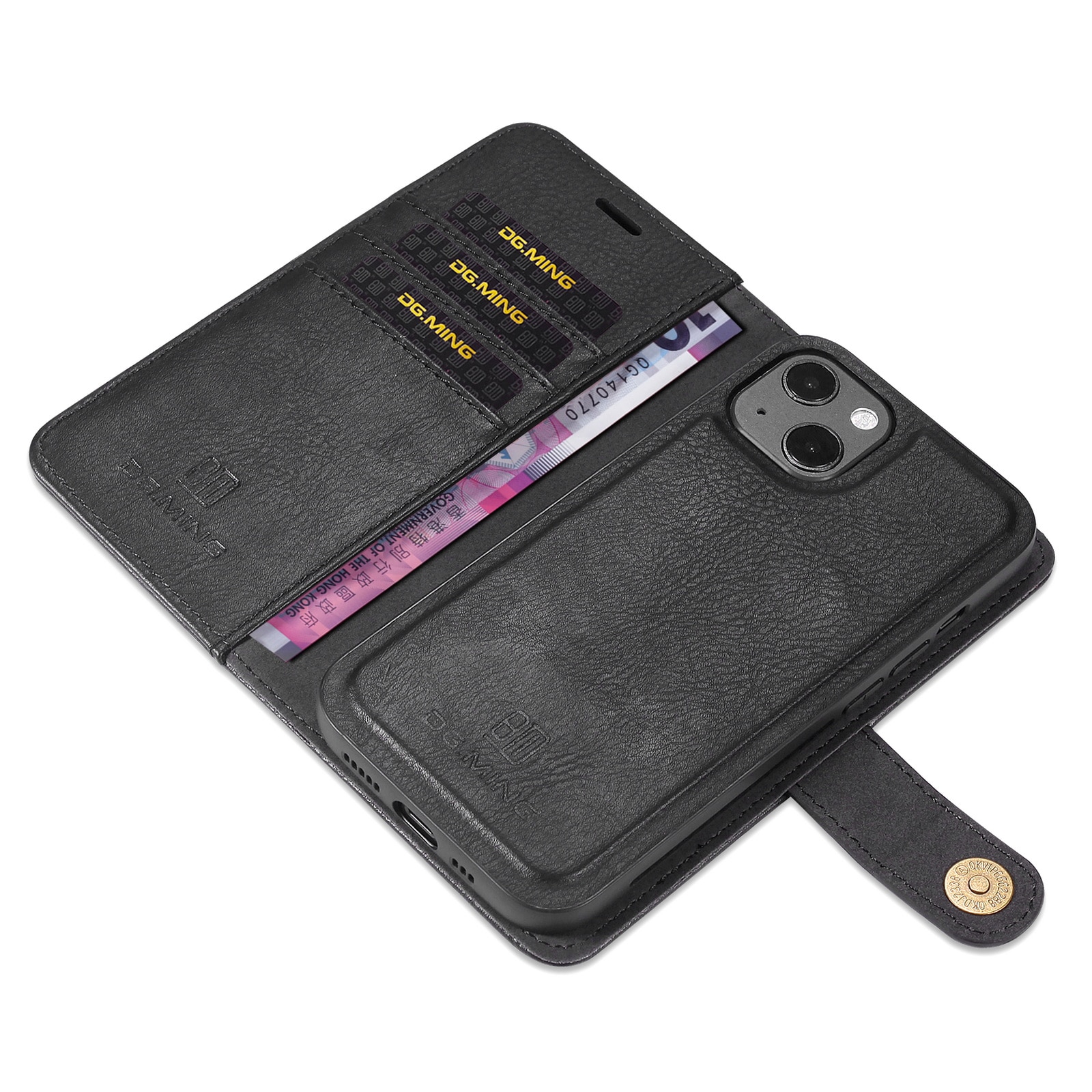 Cartera Magnet Wallet iPhone 13 Mini Black