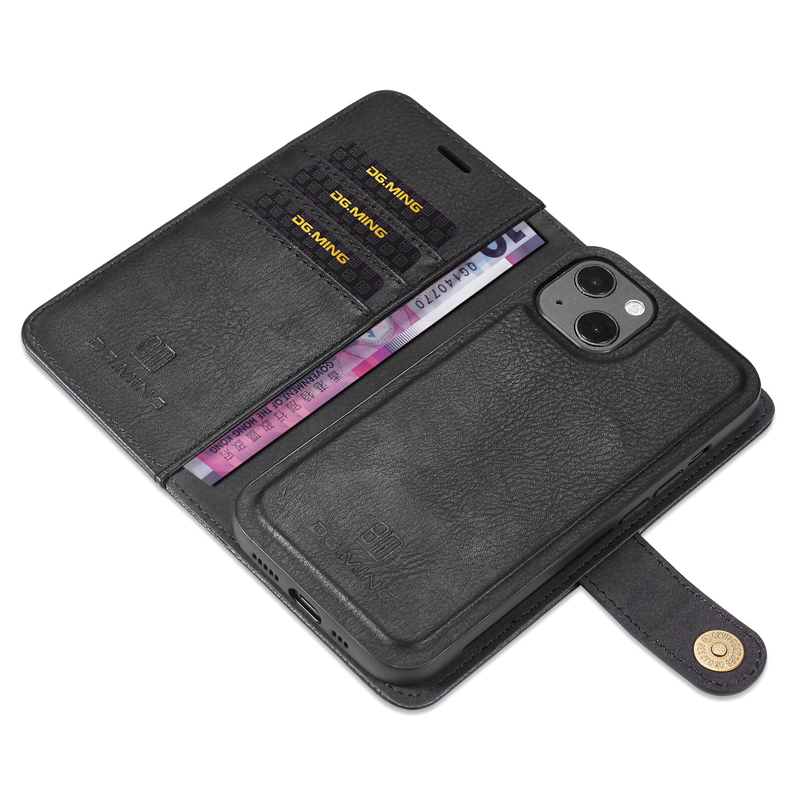 Cartera Magnet Wallet iPhone 13 Black