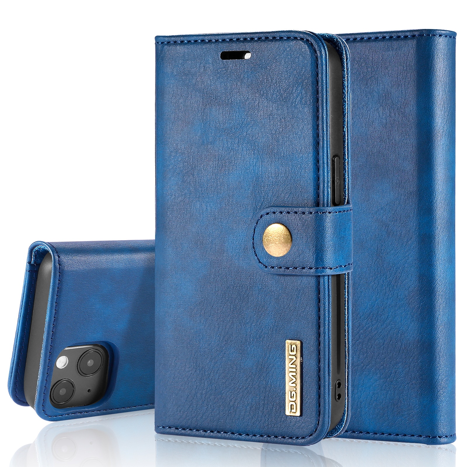 Cartera Magnet Wallet iPhone 14 Blue