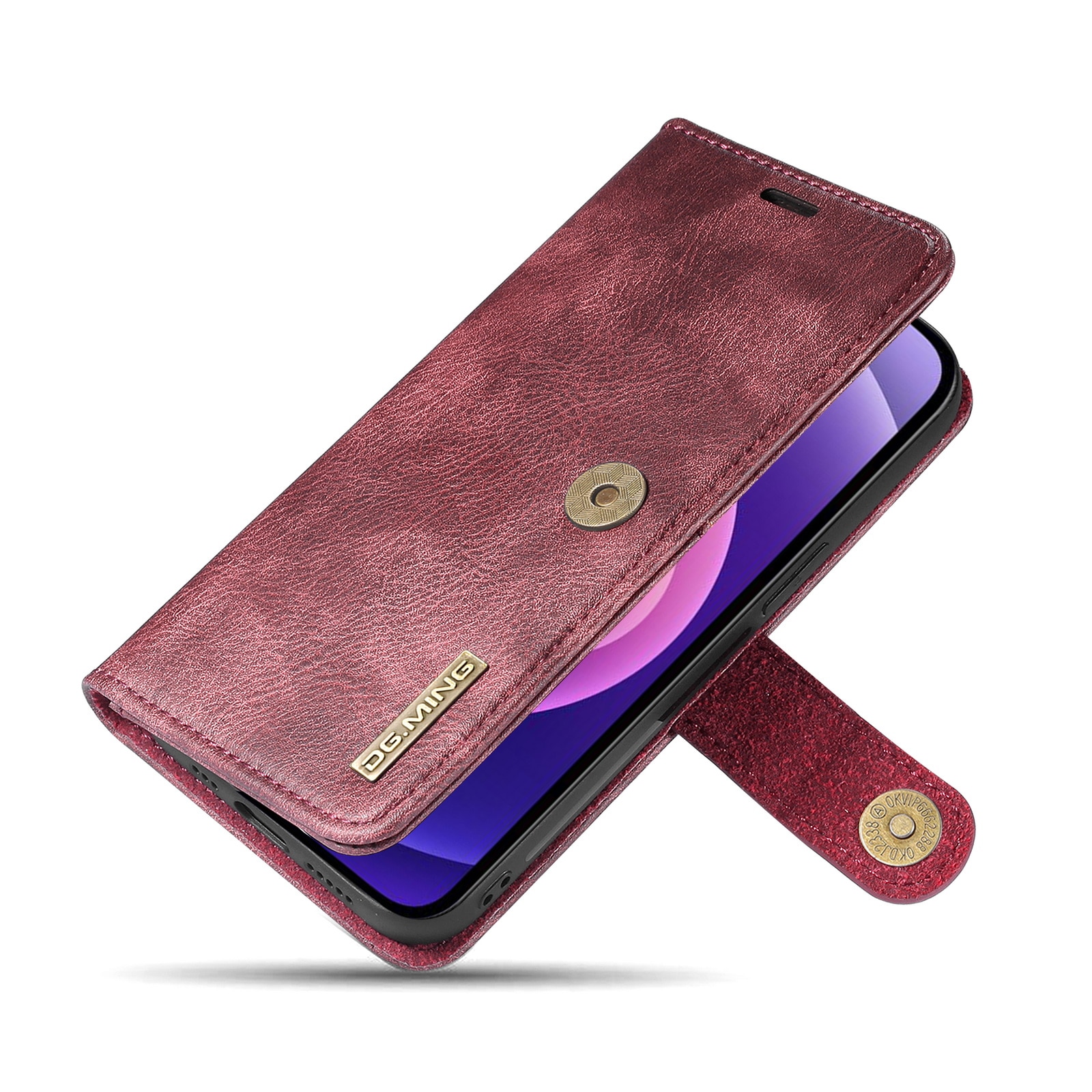 Cartera Magnet Wallet iPhone 13 Mini Red