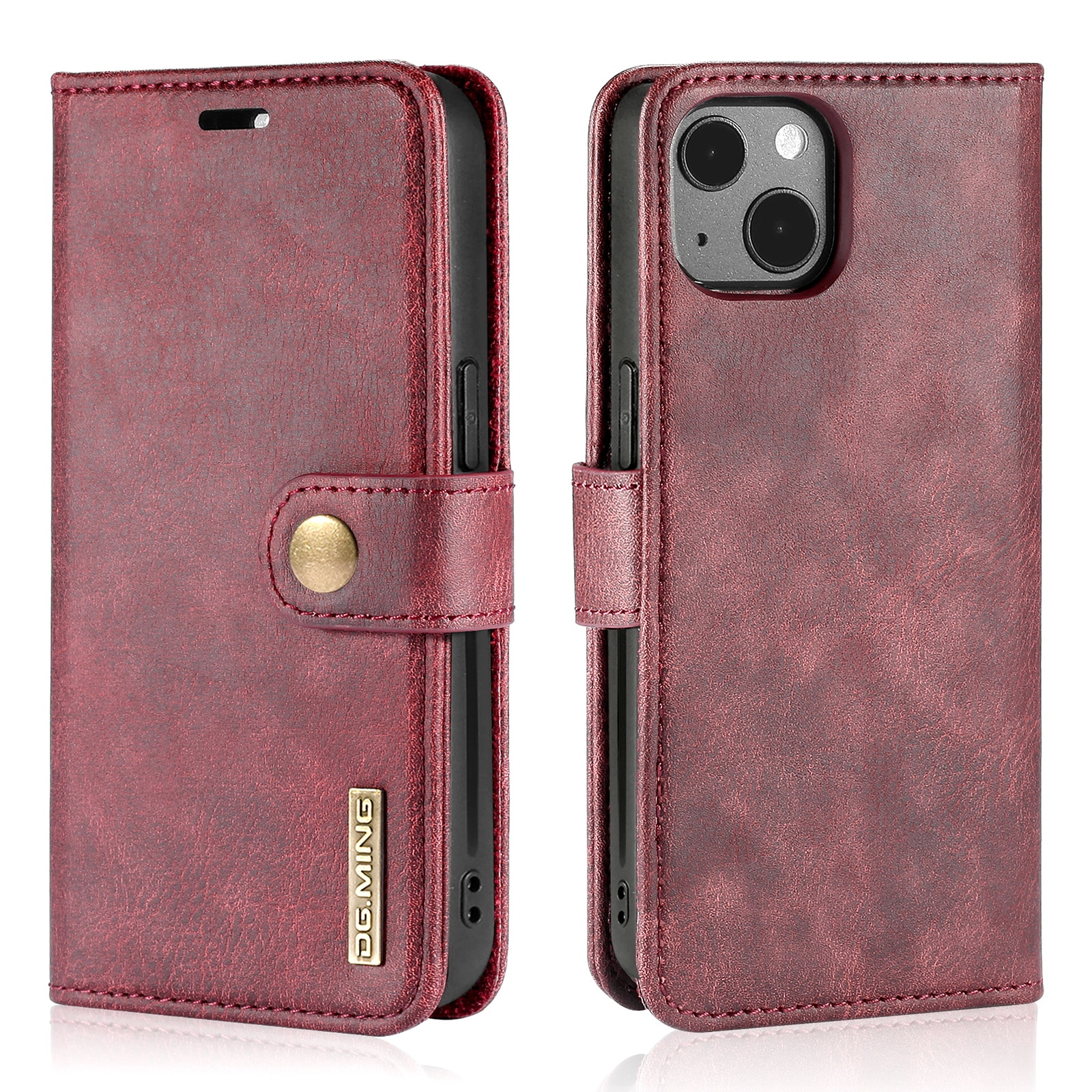 Cartera Magnet Wallet iPhone 13 Red