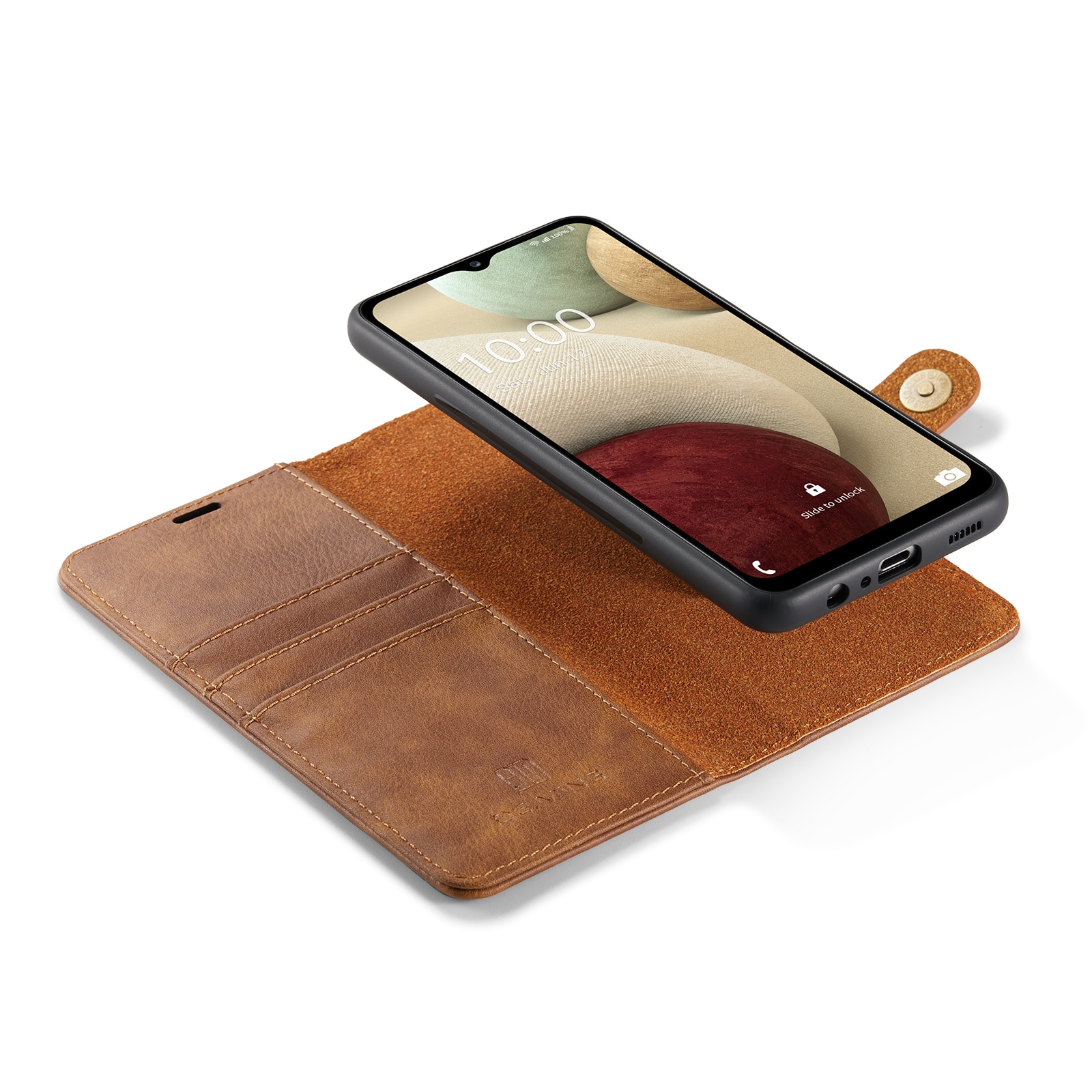 Cartera Magnet Wallet Samsung Galaxy A14 Cognac