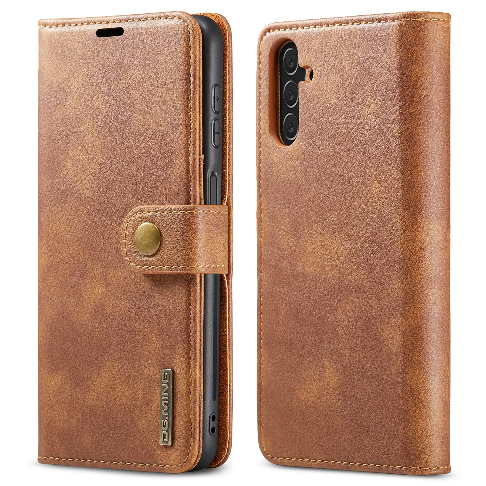 Cartera Magnet Wallet Samsung Galaxy A14 Cognac