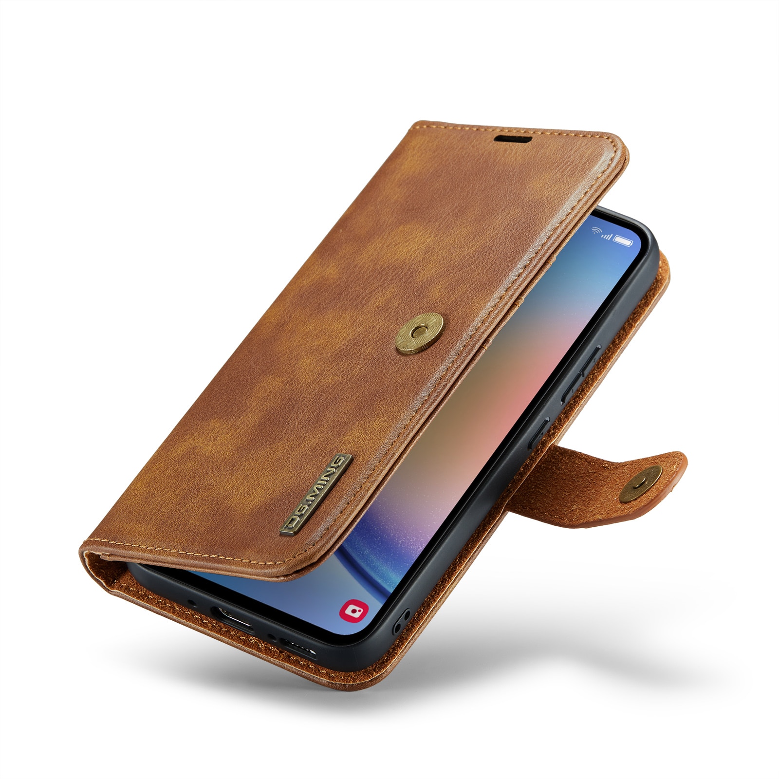 Cartera Magnet Wallet Samsung Galaxy A34 Cognac
