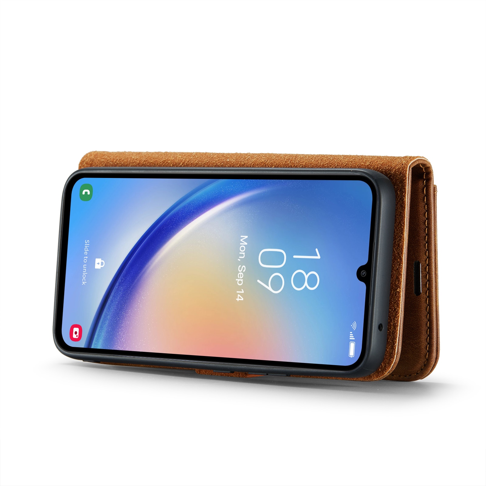 Cartera Magnet Wallet Samsung Galaxy A34 Cognac