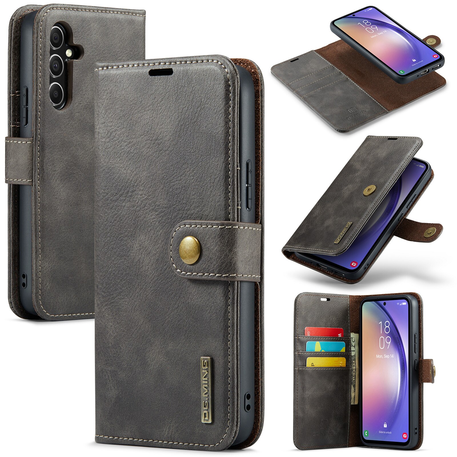 Cartera Magnet Wallet Samsung Galaxy A54 Brown