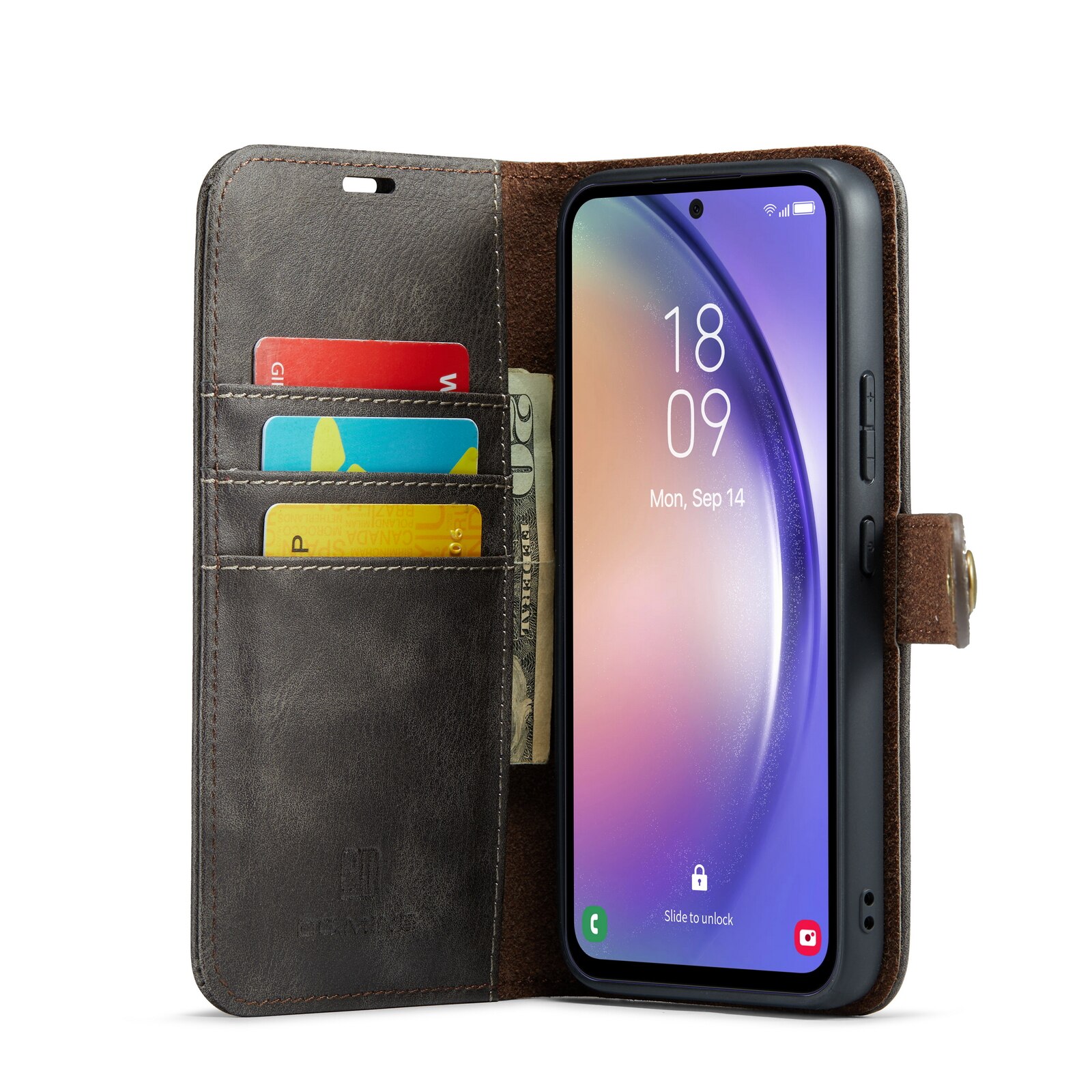 Cartera Magnet Wallet Samsung Galaxy A54 Brown