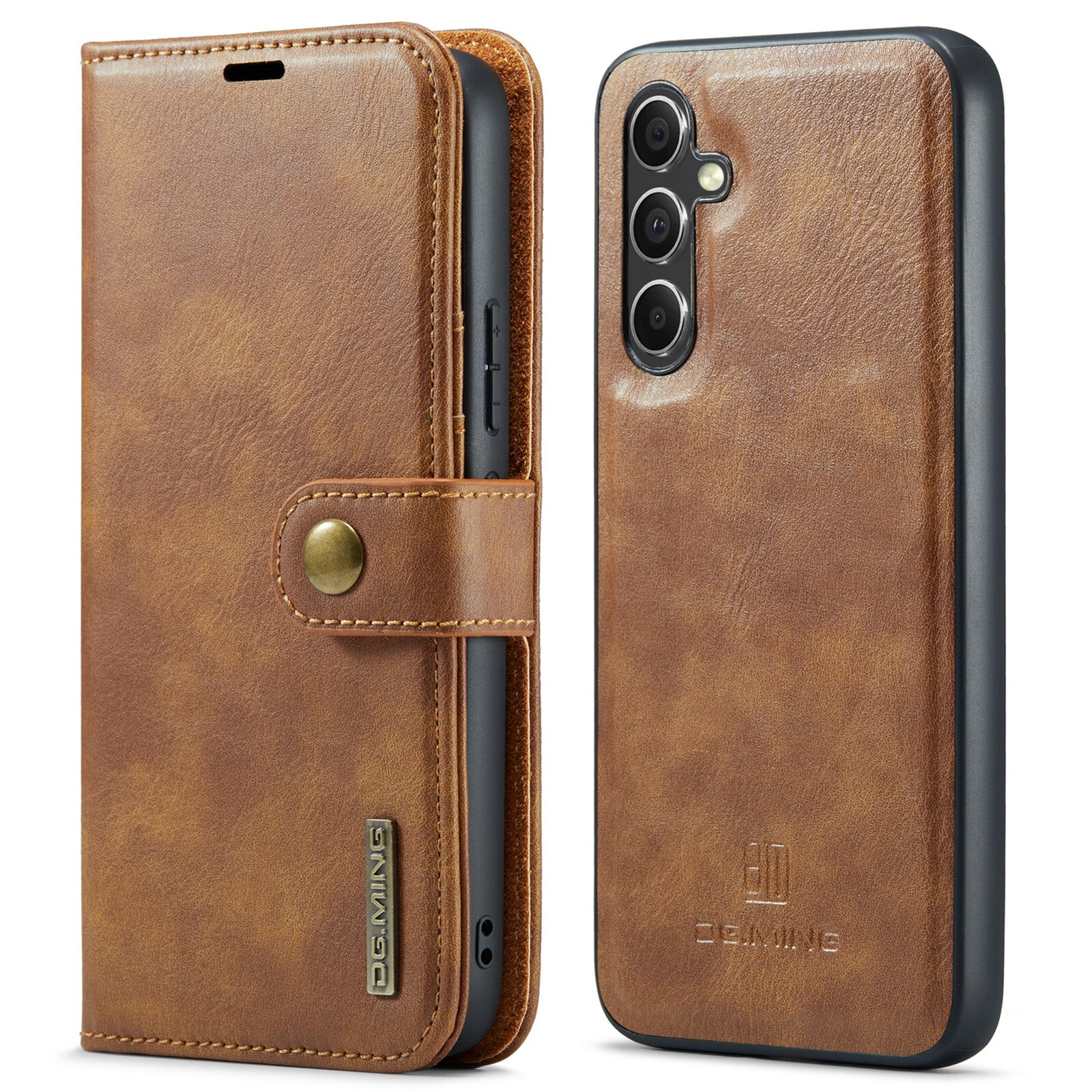 Cartera Magnet Wallet Samsung Galaxy S23 FE Cognac