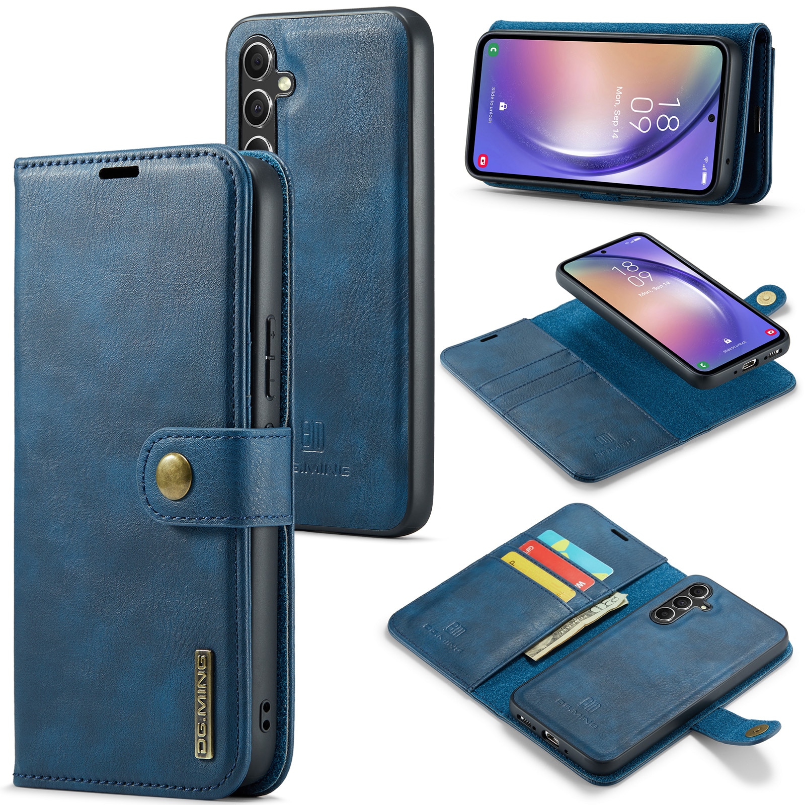 Cartera Magnet Wallet Samsung Galaxy A25 Blue