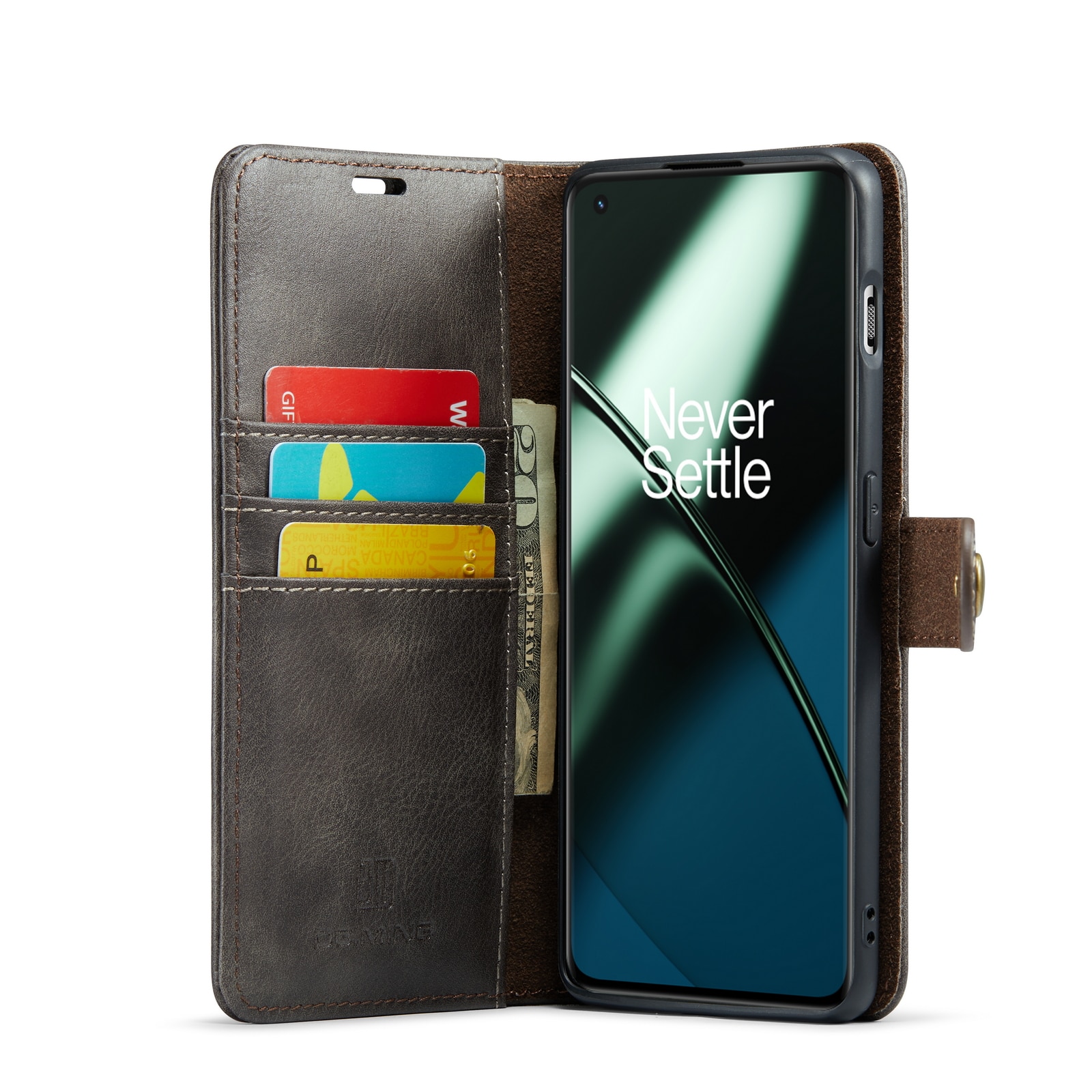Cartera Magnet Wallet OnePlus 11 Brown