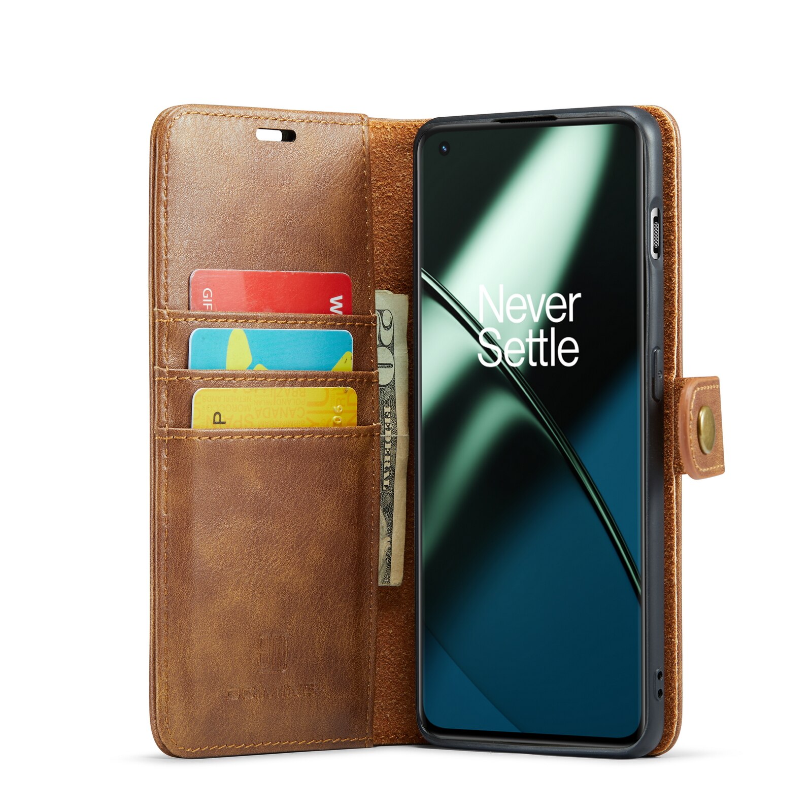 Cartera Magnet Wallet  OnePlus 11 Cognac