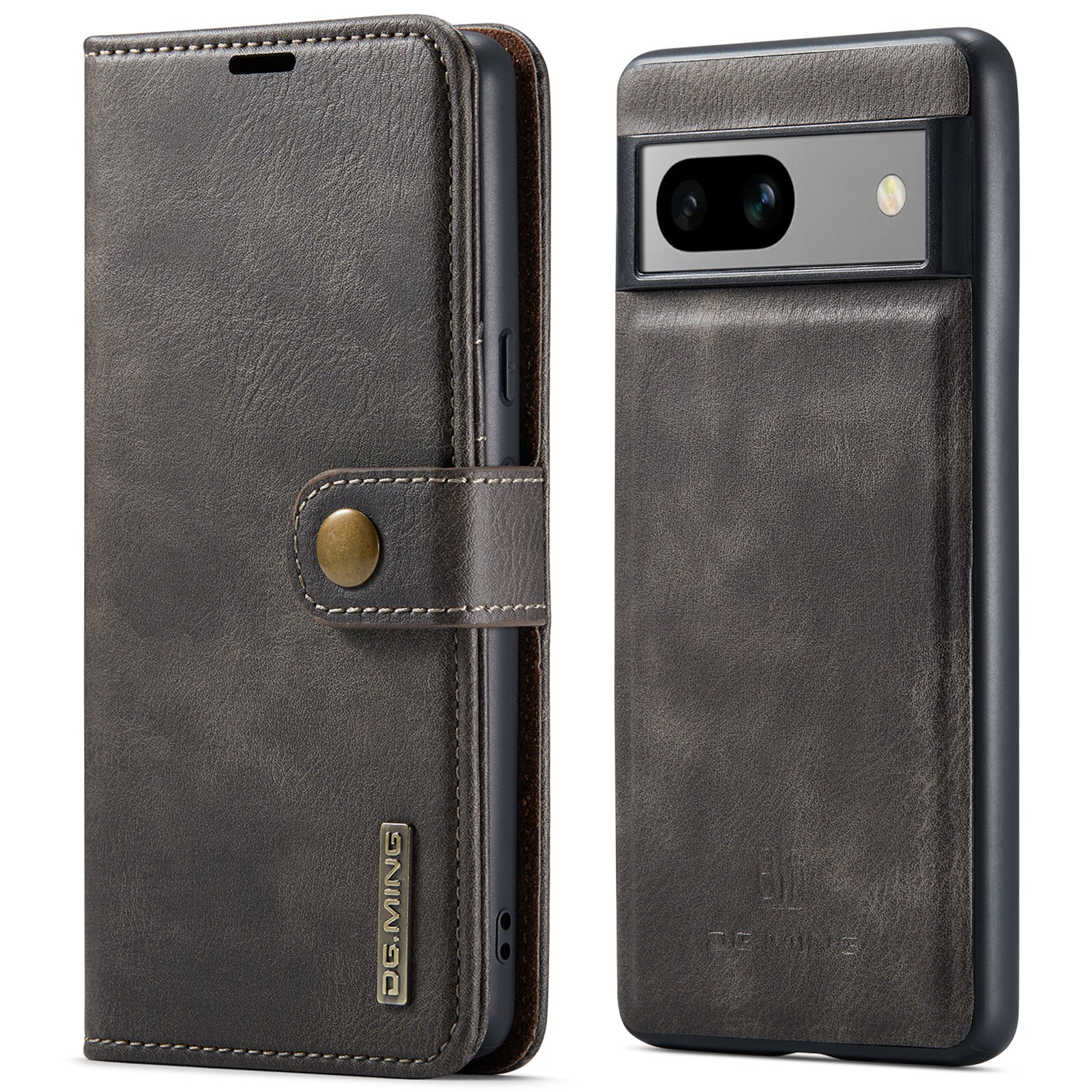 Cartera Magnet Wallet Google Pixel 7a Brown