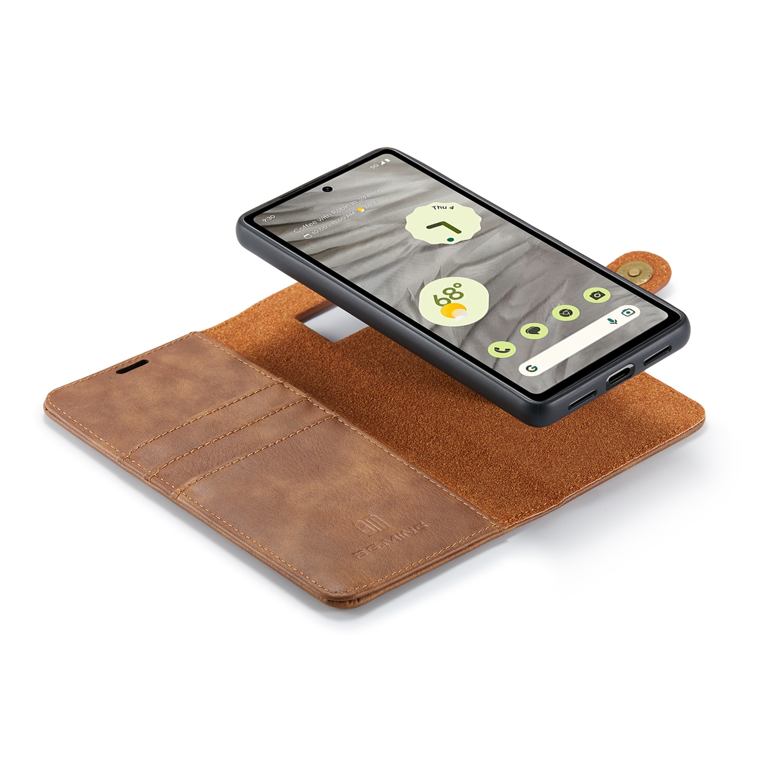 Cartera Magnet Wallet Google Pixel 7a Cognac