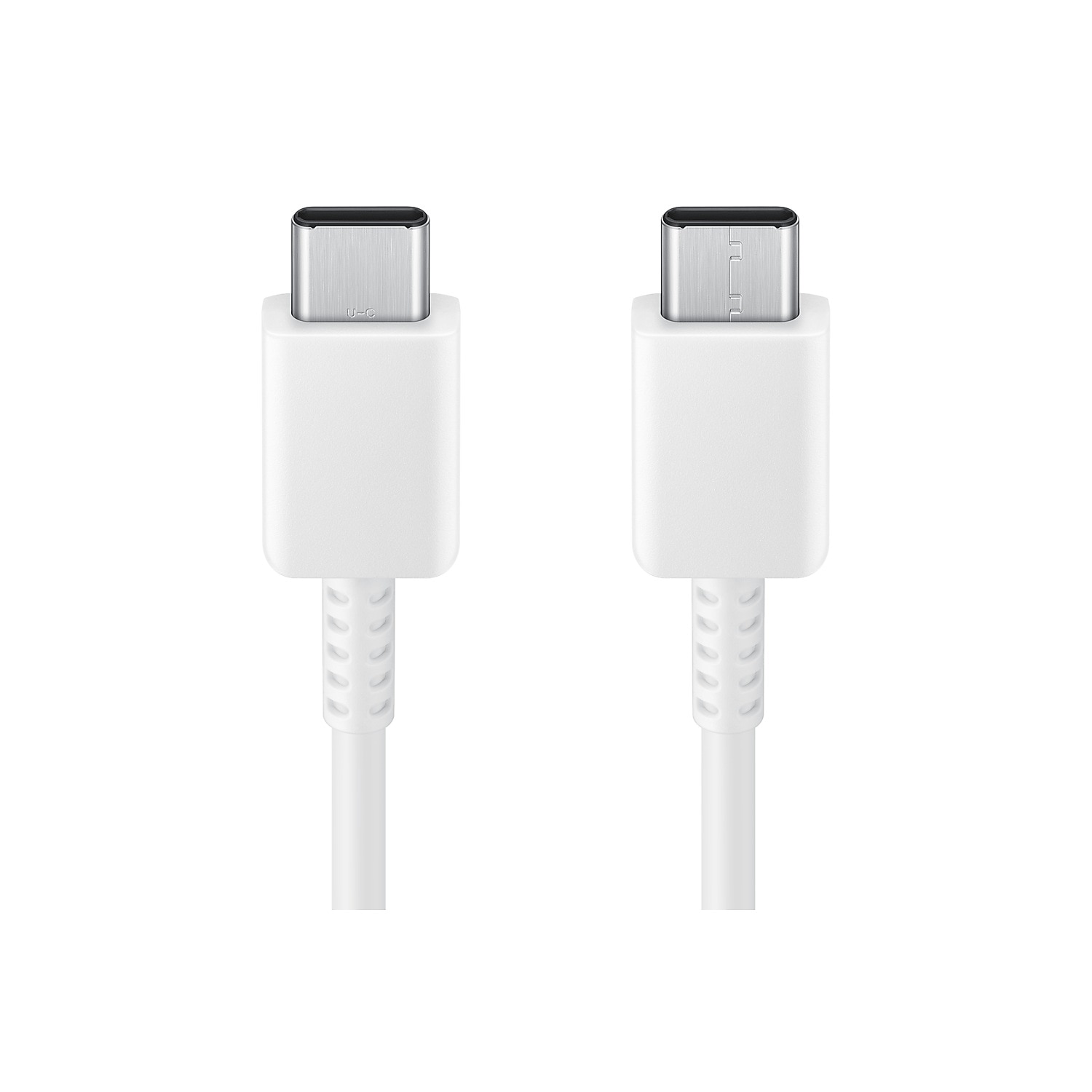 Cable USB-C a USB-C 1.8m blanco