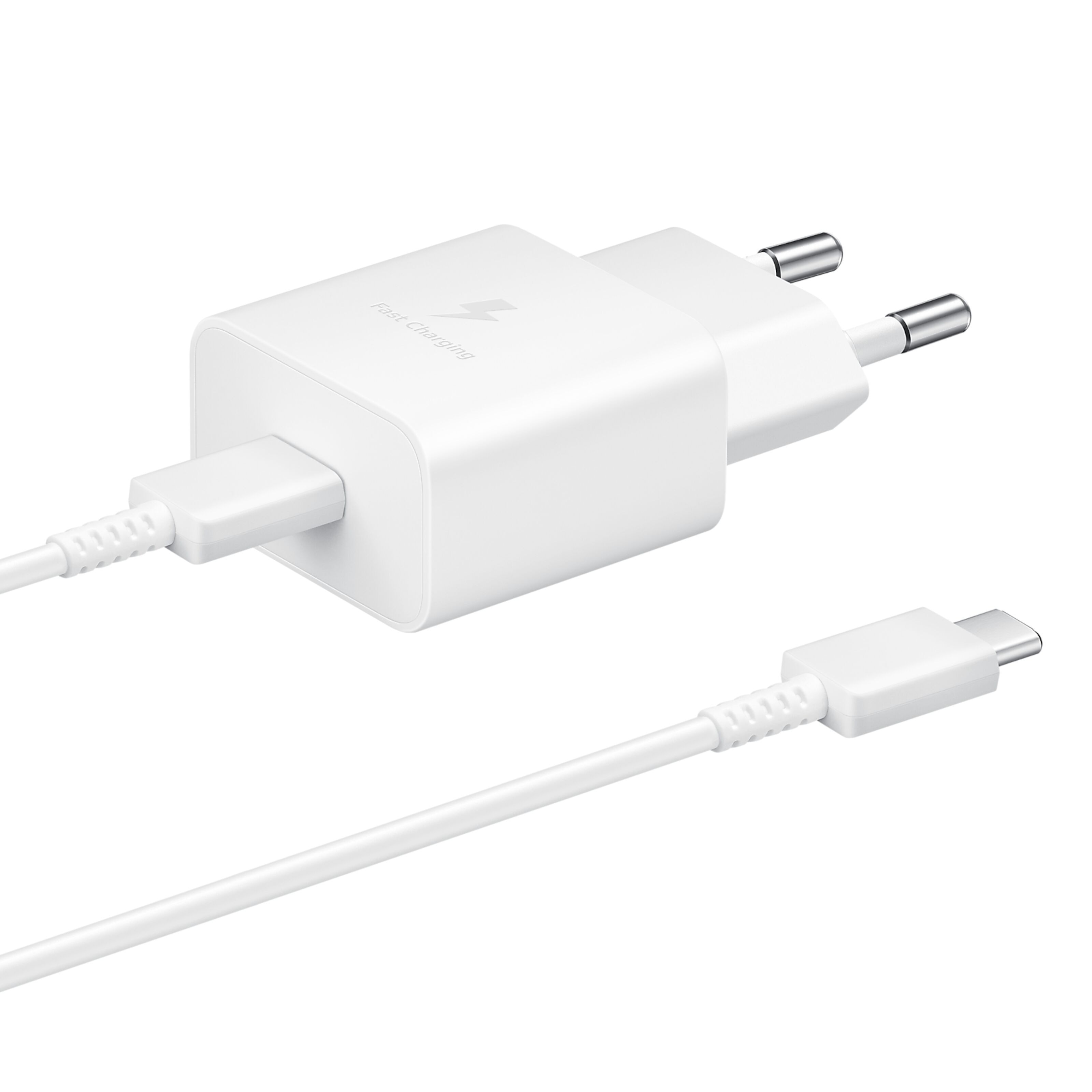 Cargador PD Fast Charge 15W USB-C Blanco