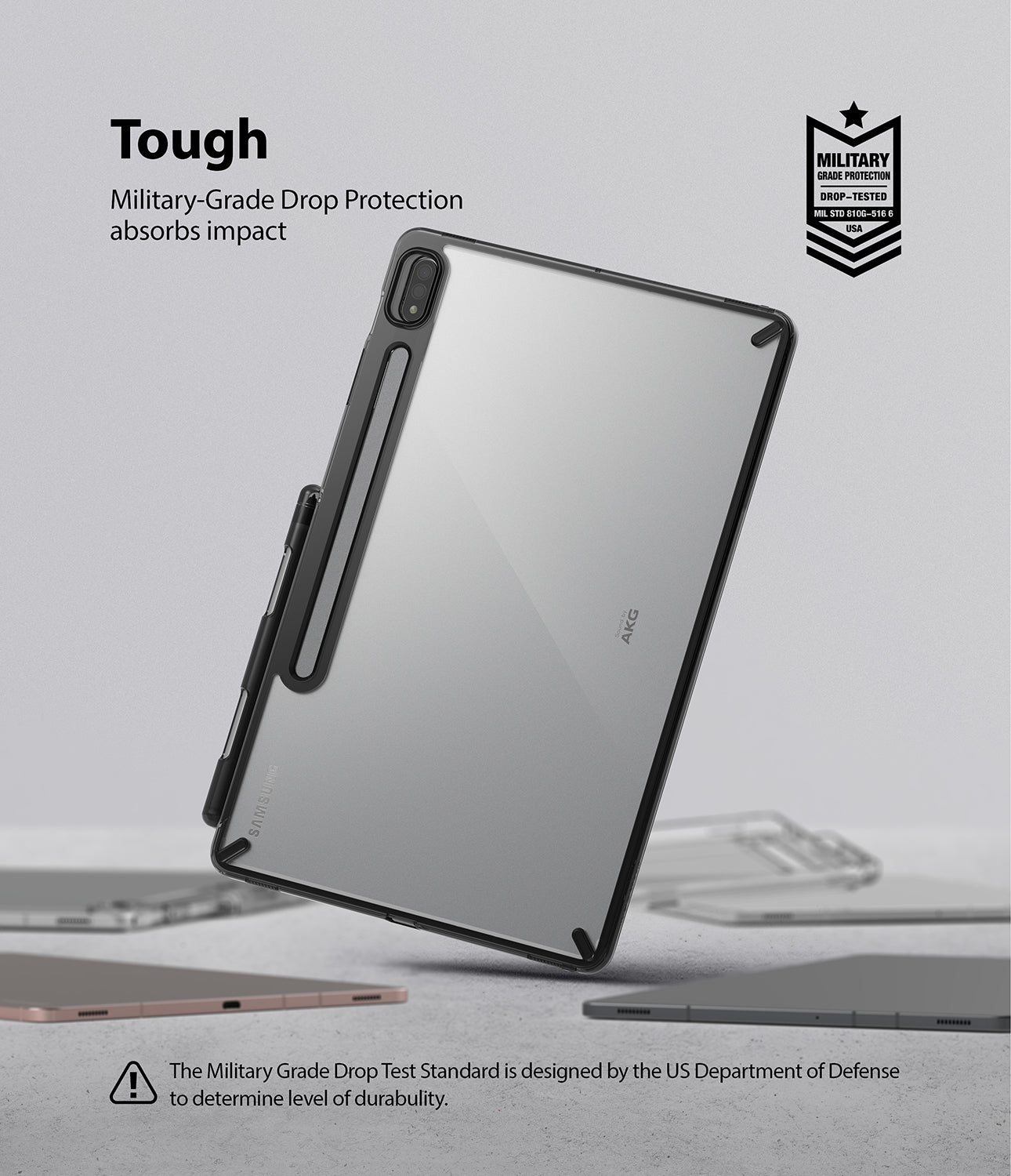 Funda Fusion Samsung Galaxy Tab S8 Clear