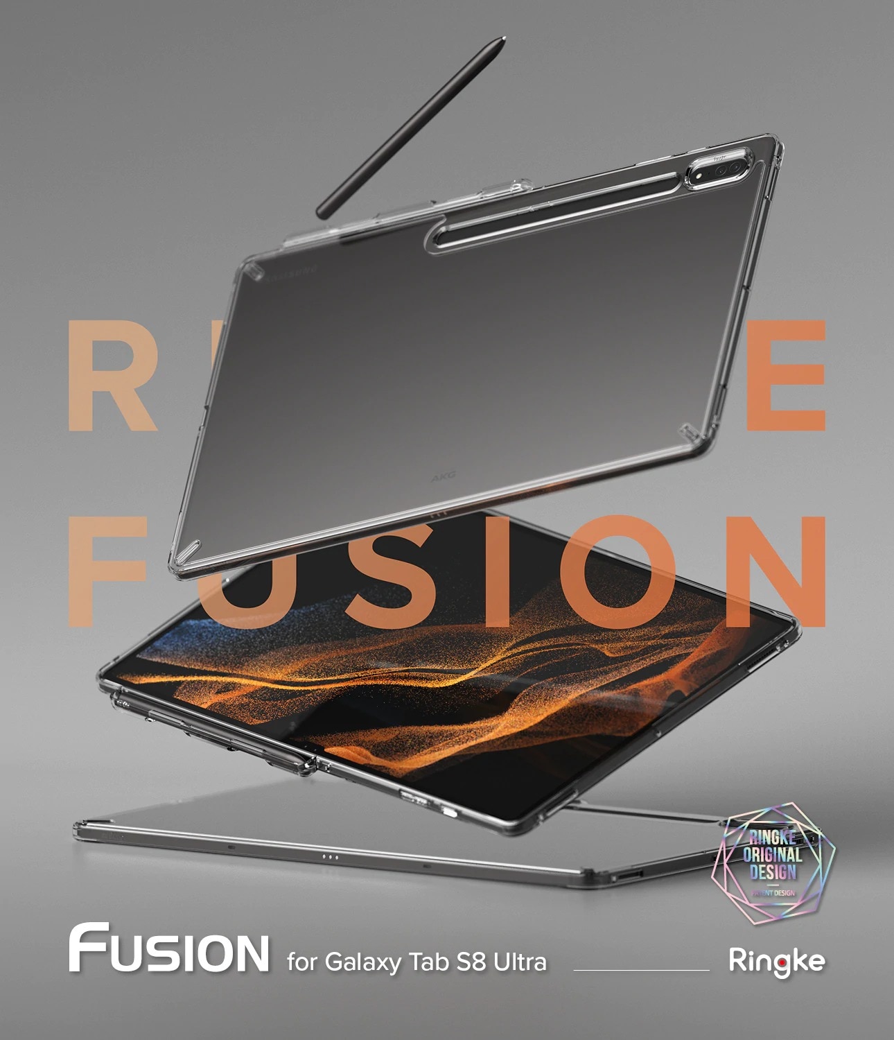 Funda Fusion Samsung Galaxy Tab S8 Ultra Clear