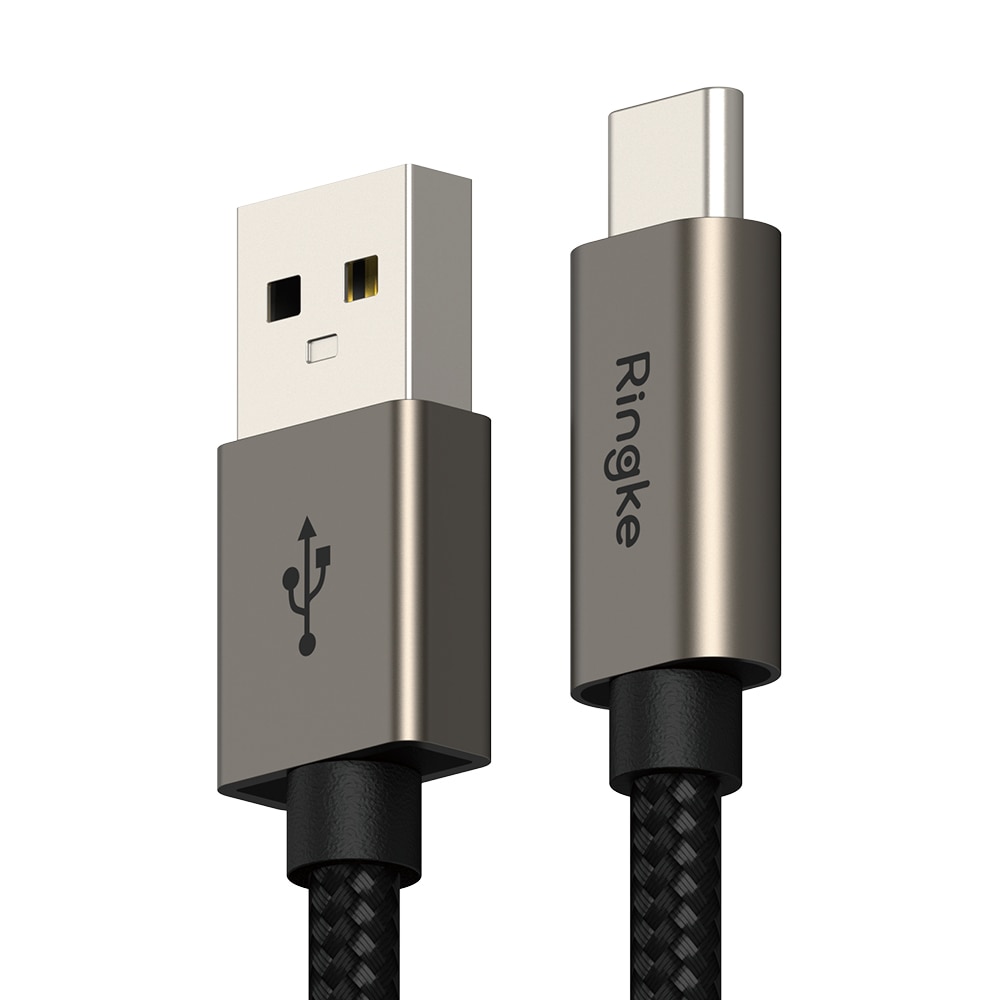 Fast Charging Basic Cable USB-A -> USB-C 1m, negro
