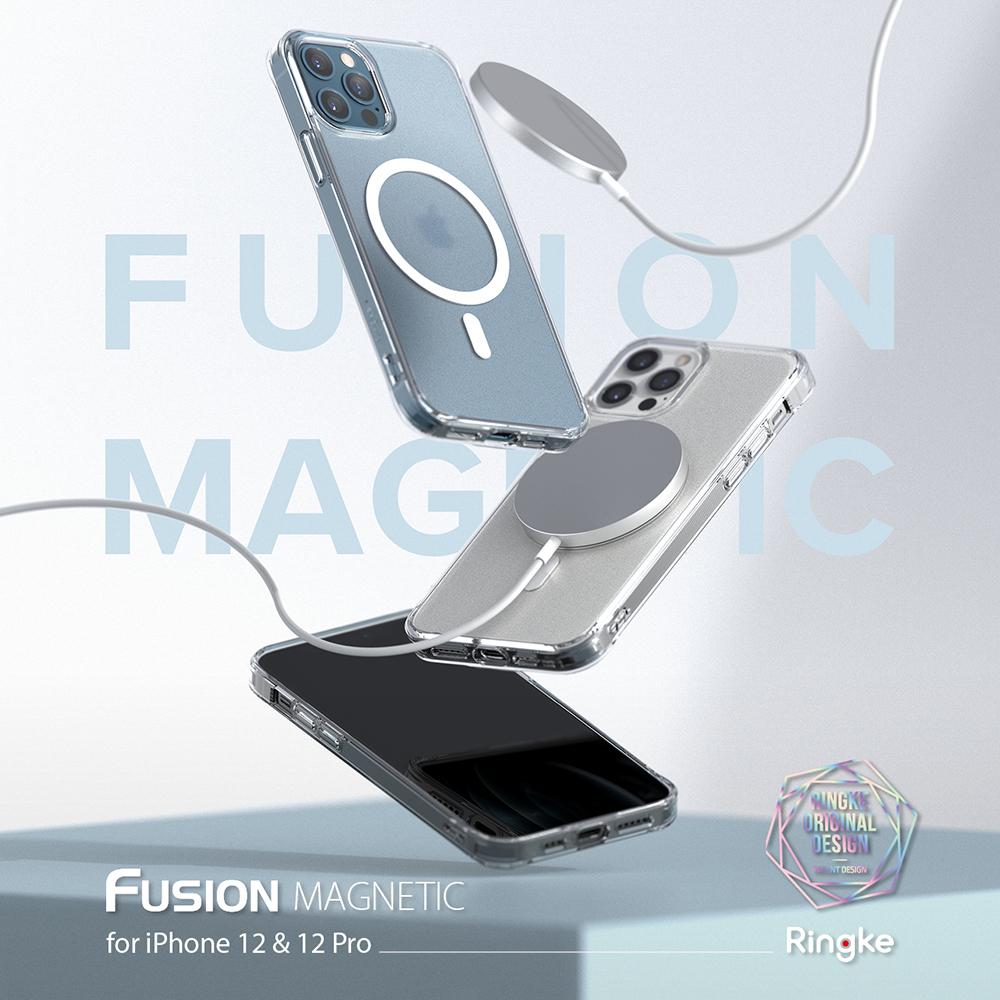 Funda Fusion Magnetic iPhone 12/12 Pro Matte Clear