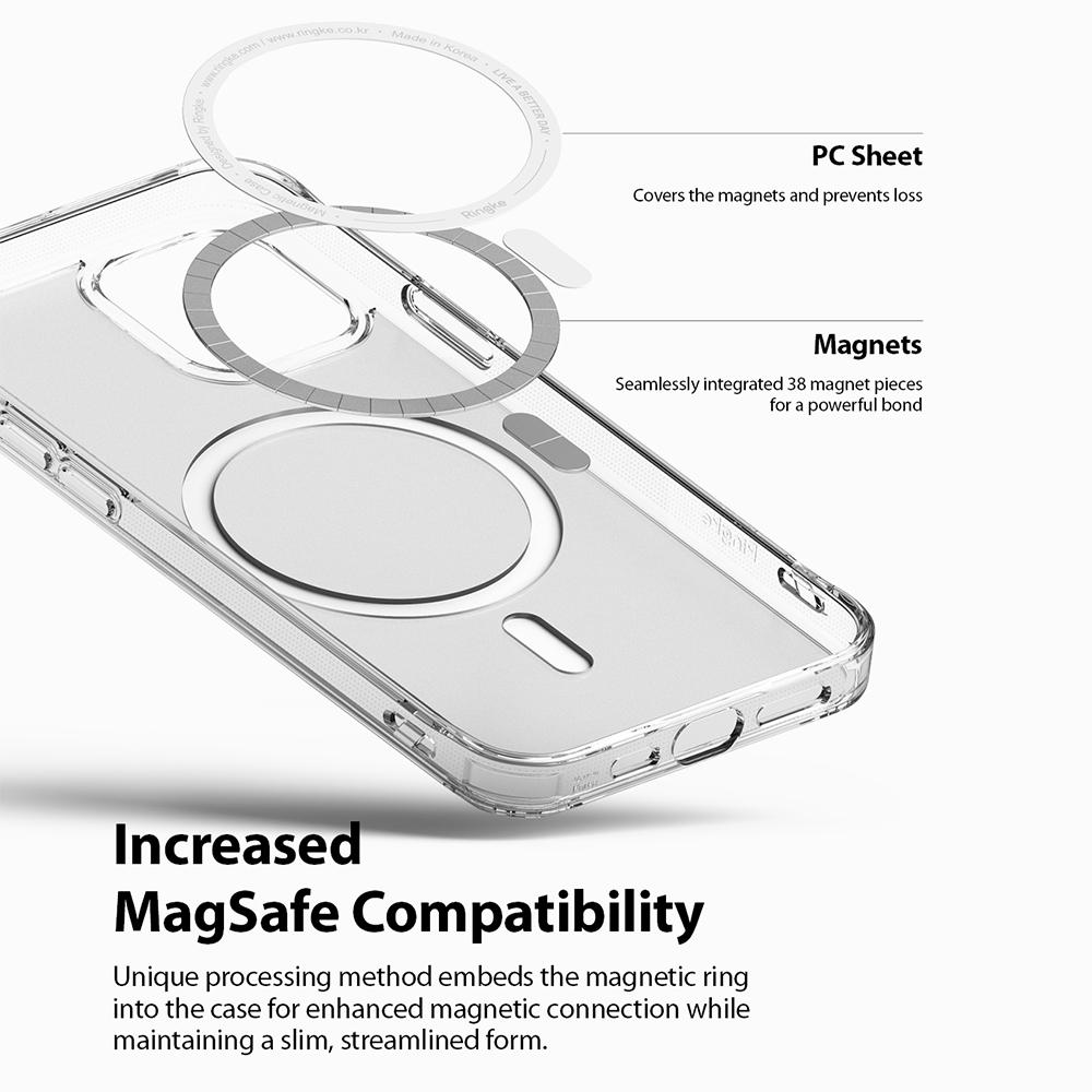 Funda Fusion Magnetic iPhone 12/12 Pro Matte Clear