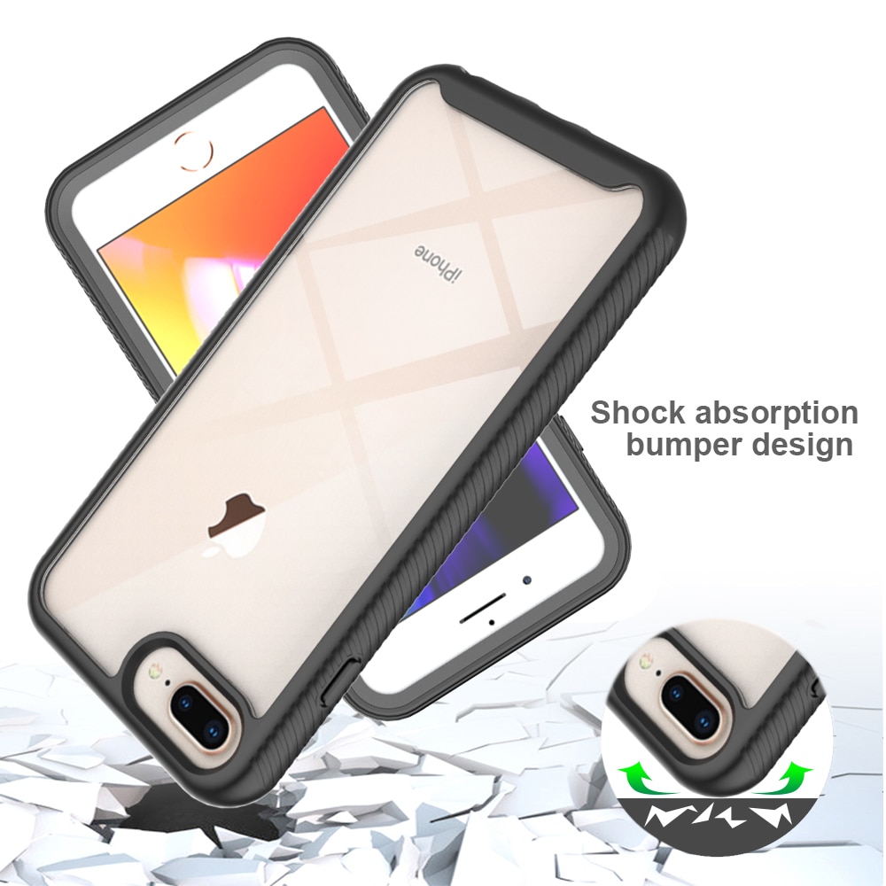 Funda Full Protection iPhone 6 Plus/6S Plus/iPhone 7 Plus/iPhone 8 Plus Negro