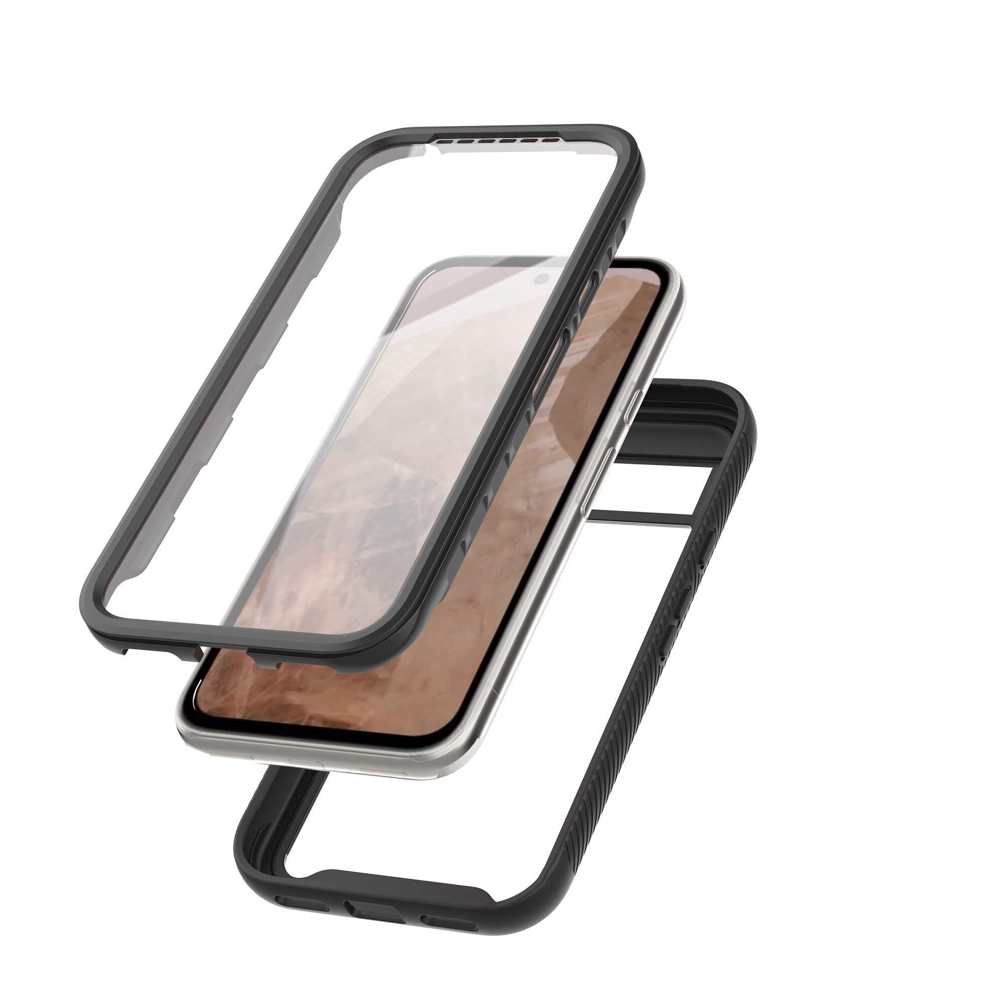 Funda Full Protection Google Pixel 8a Negro