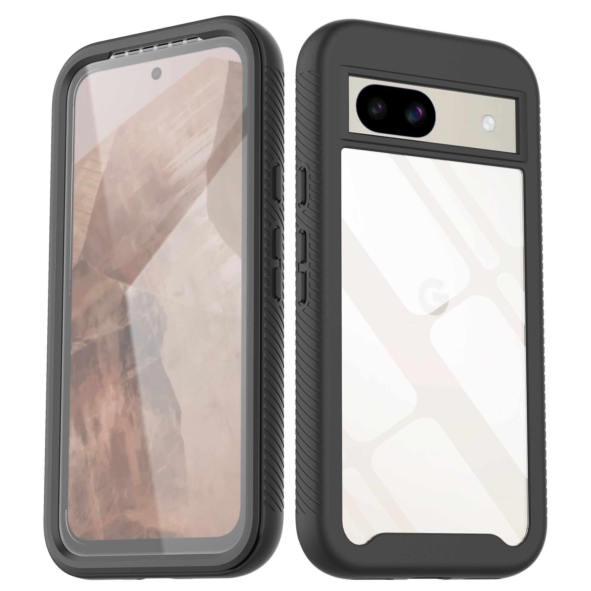 Funda Full Protection Google Pixel 8a Negro