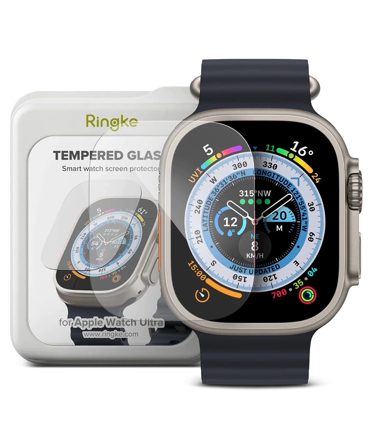 Screen Tempered Glass (4-pack) Apple Watch Ultra 49mm 2nd Gen
