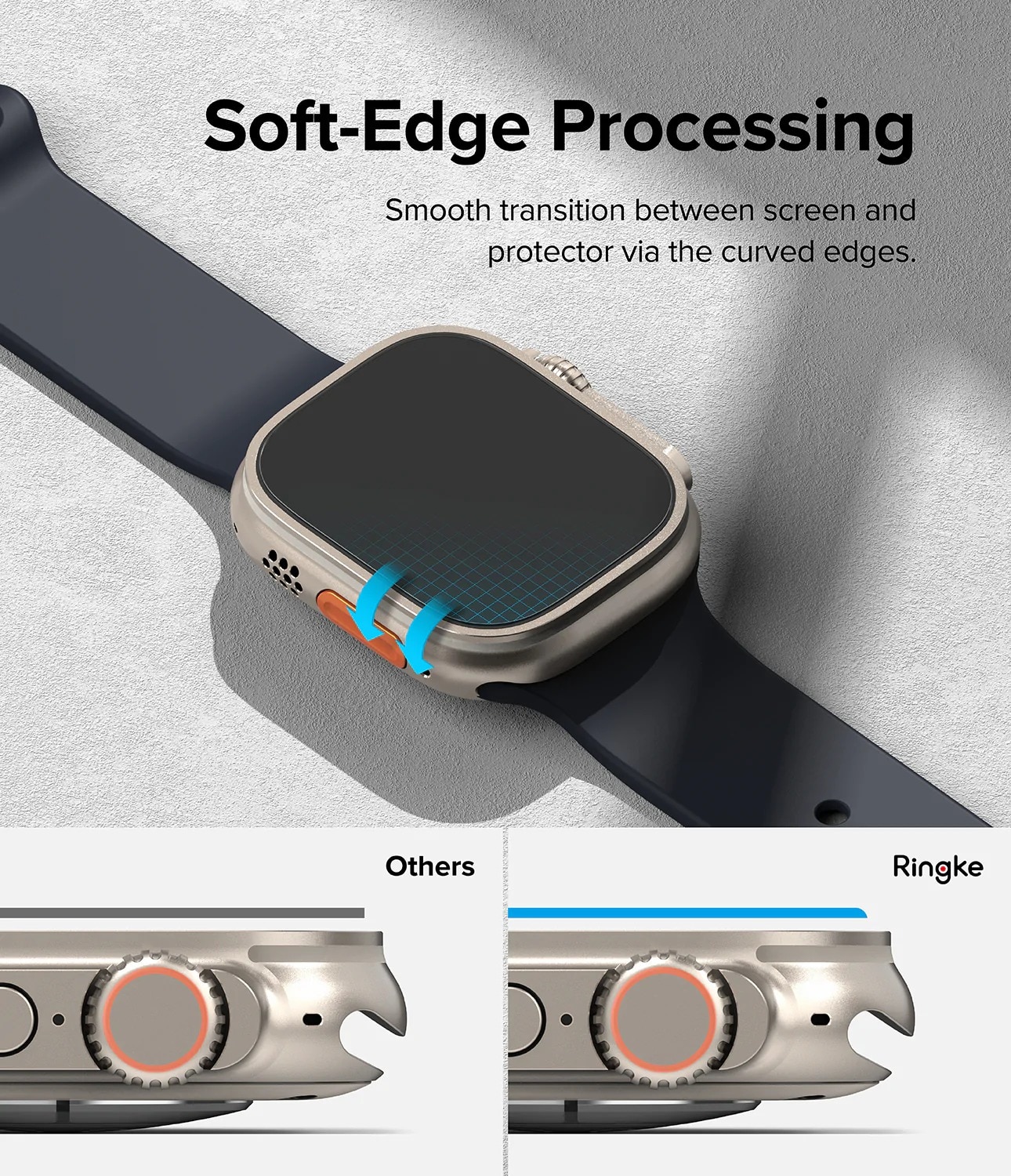 Screen Tempered Glass (4-pack) Apple Watch Ultra 49mm 2nd Gen