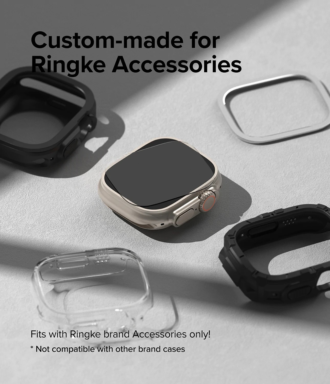 Screen Tempered Glass (4 piezas) Apple Watch Ultra 2 49mm