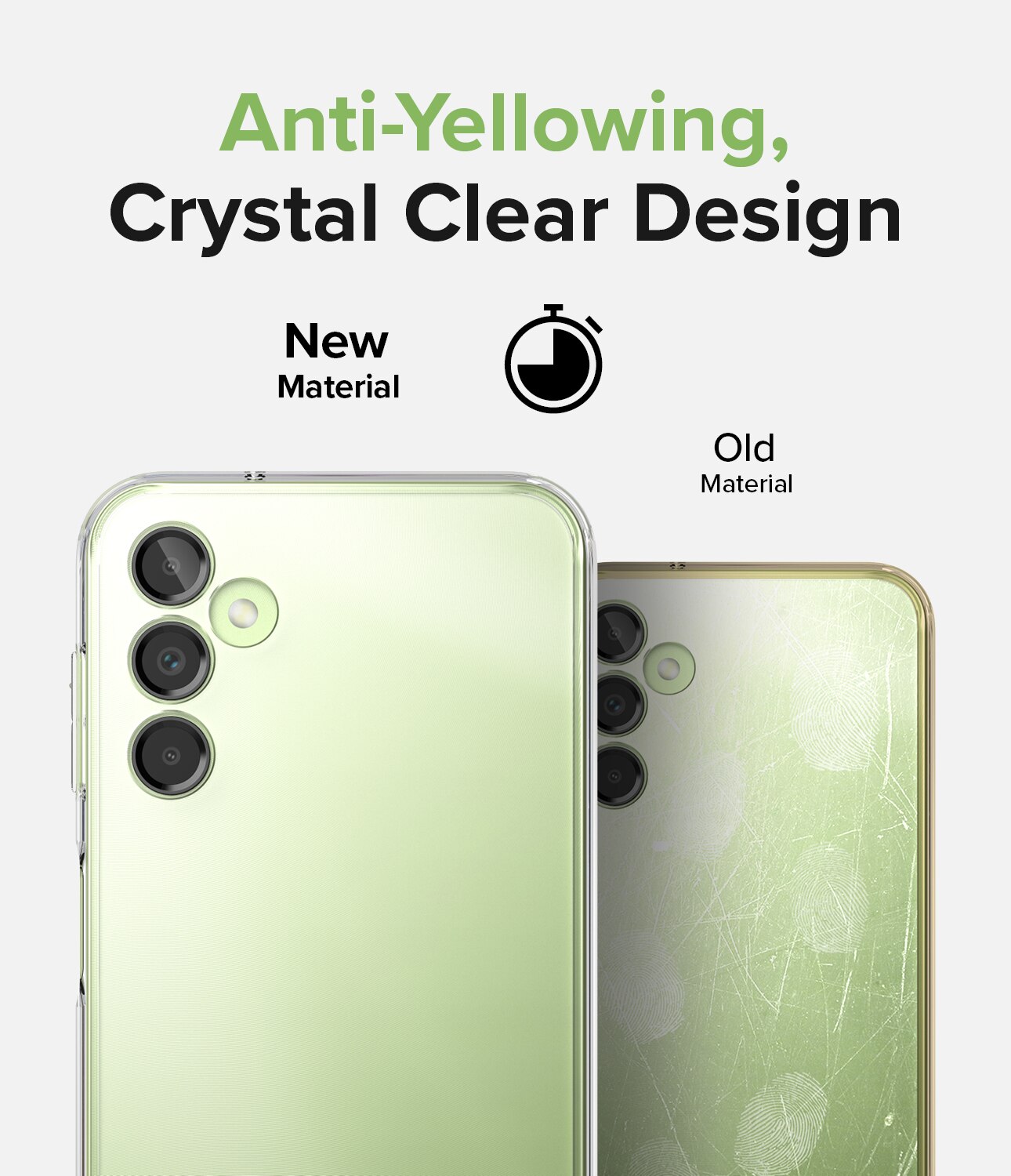 Funda Fusion Samsung Galaxy A14 Transparente