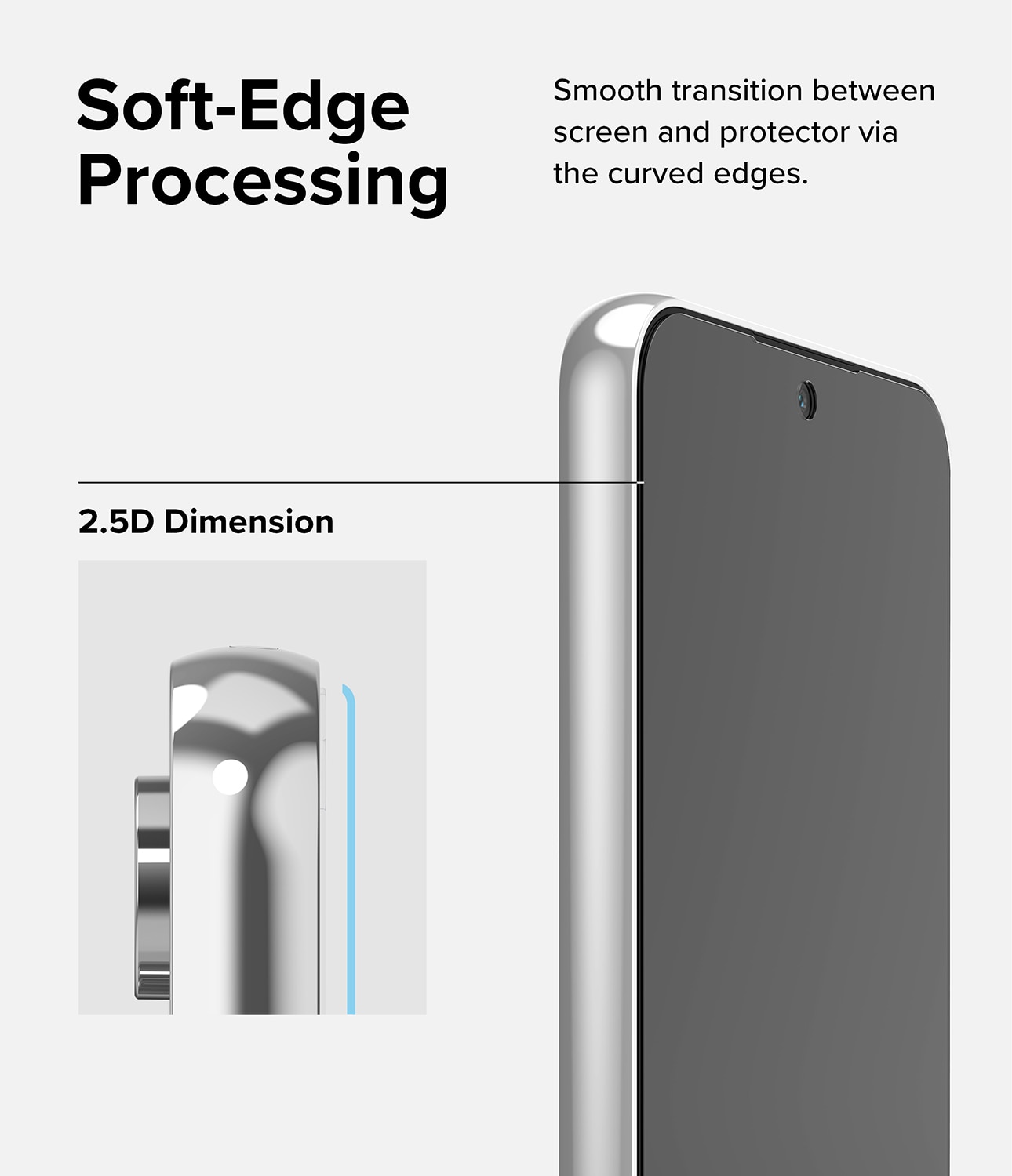 Screen Protector Glass Samsung Galaxy A54 (2 piezas)