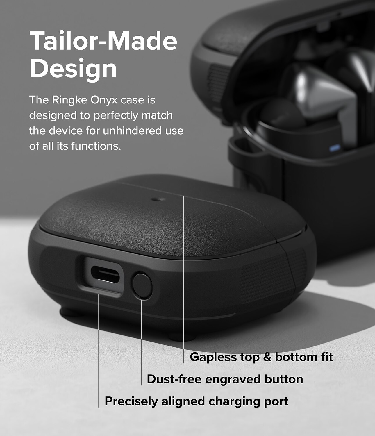 Funda Onyx Magnetic Samsung Galaxy Buds 3 Black