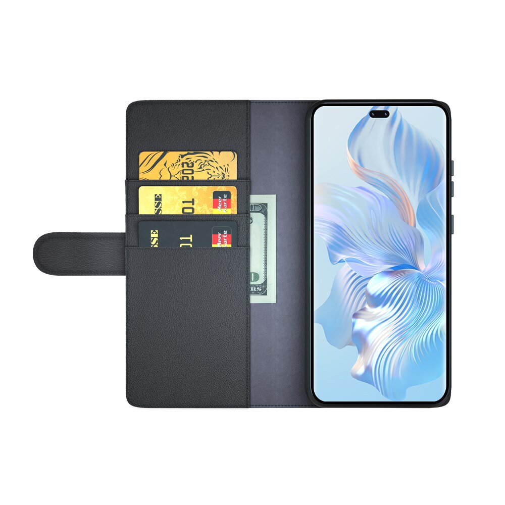 Funda de cuero genuino Honor , Negro