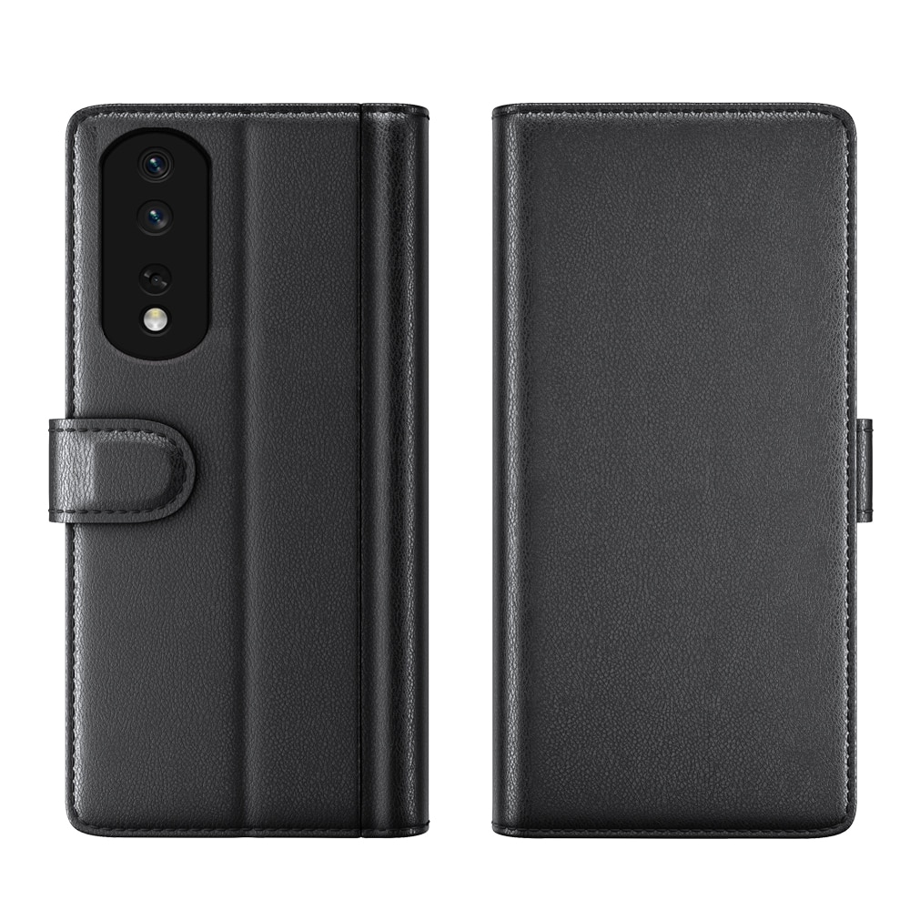 Funda de cuero genuino Honor , Negro