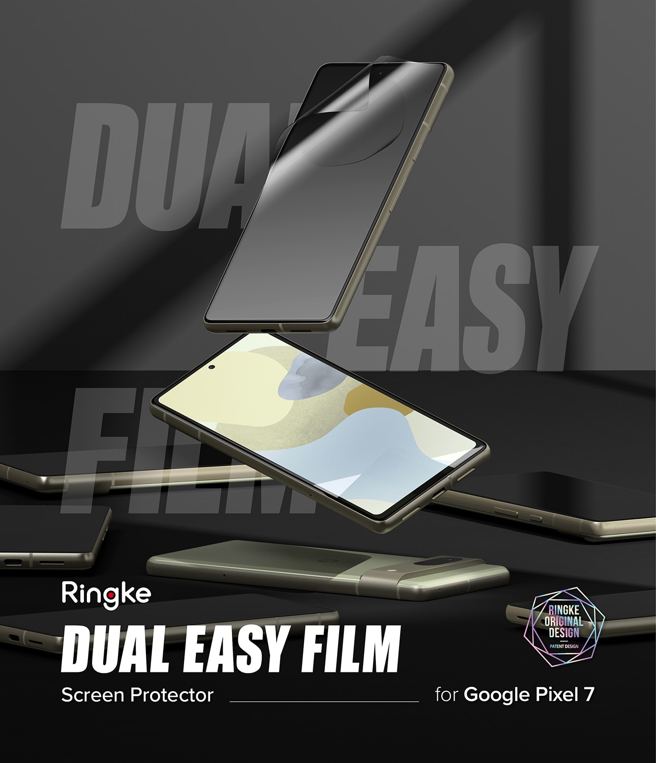 Dual Easy Screen Protector (2 piezas) Google Pixel 7