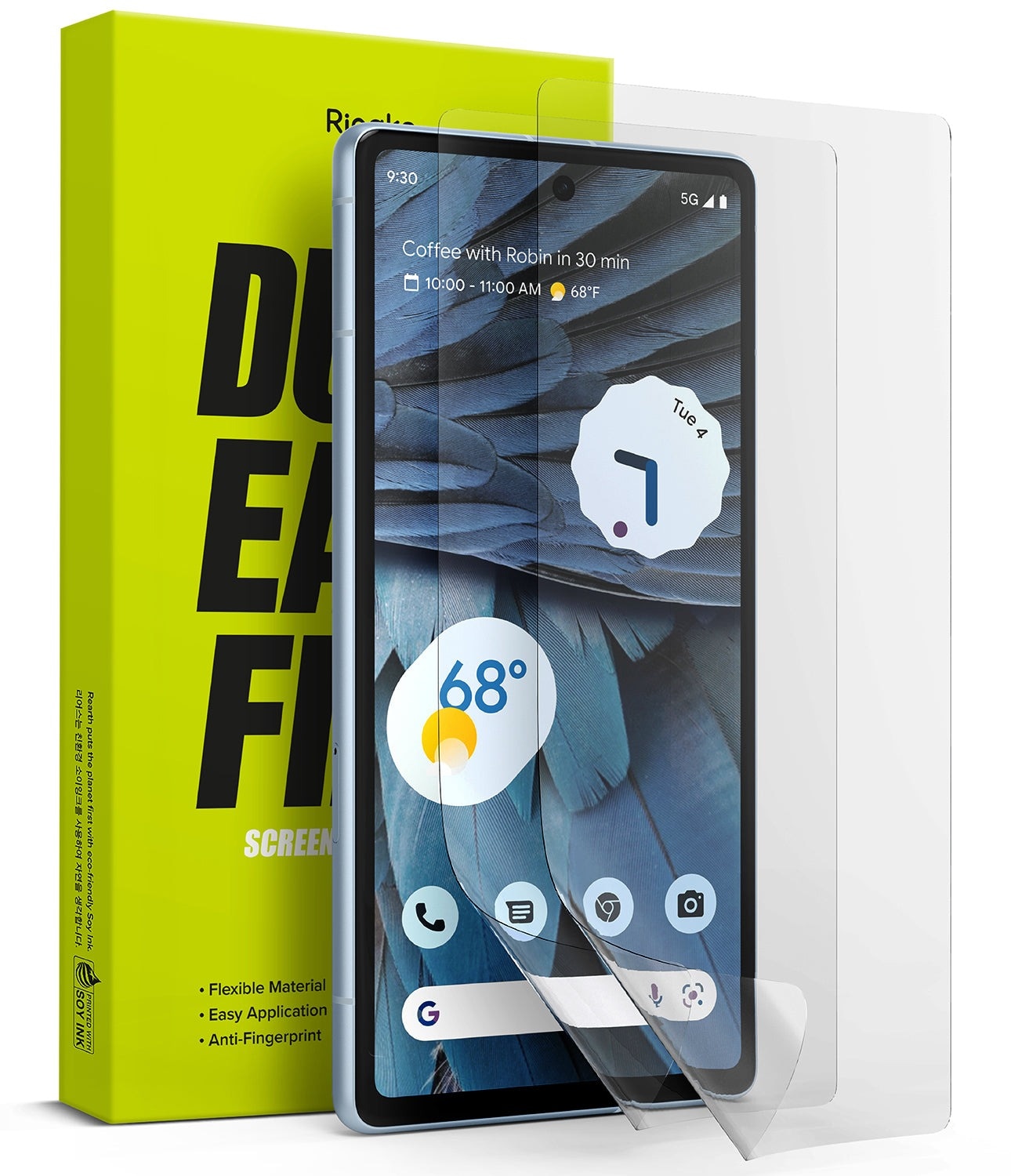 Dual Easy Screen Protector (2 piezas) Google Pixel 7a