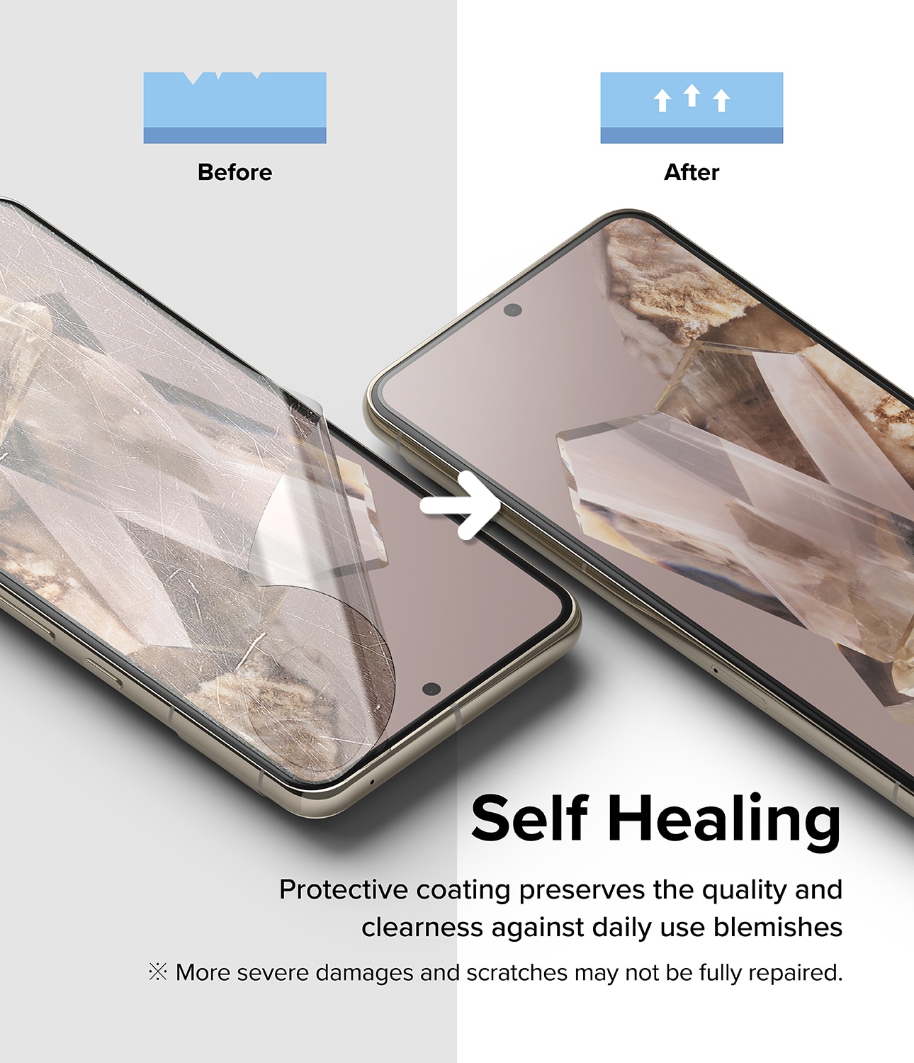 Dual Easy Screen Protector (2 piezas) Google Pixel 8 Pro