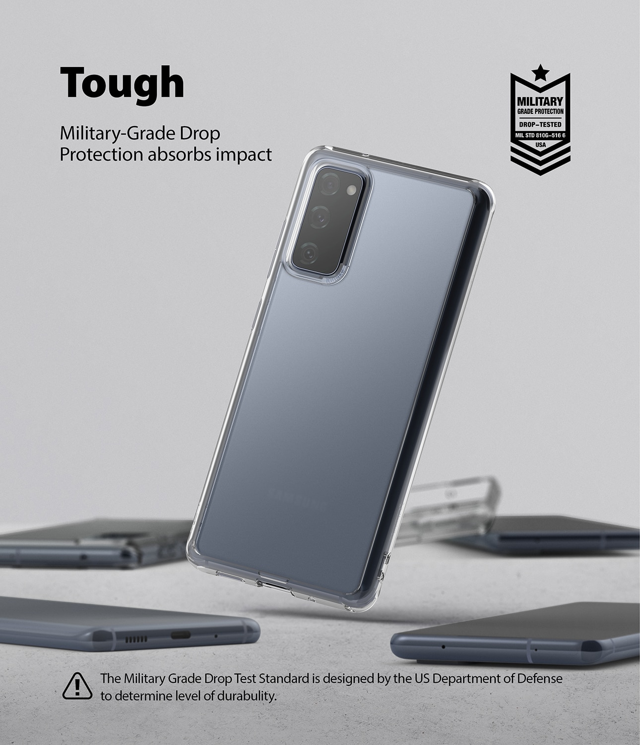 Funda Fusion Samsung Galaxy S20 FE Transparente