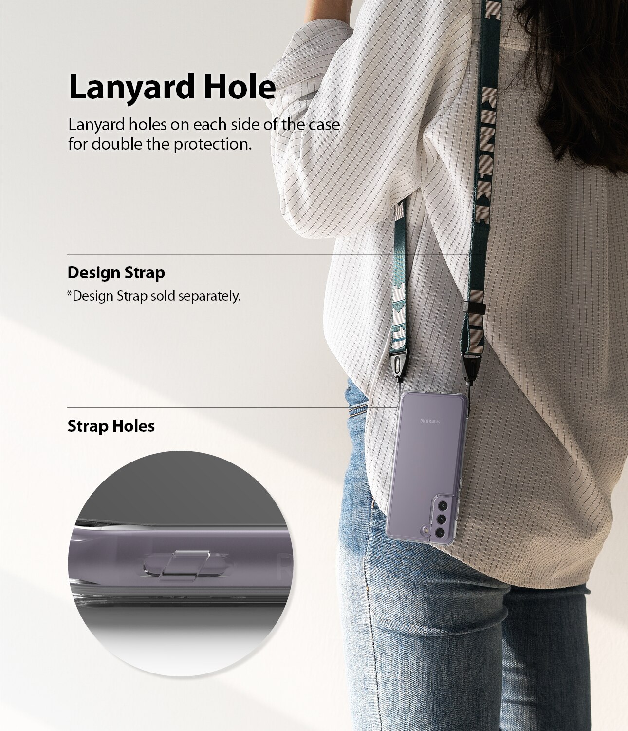 Funda Fusion Samsung Galaxy S21 FE Transparente