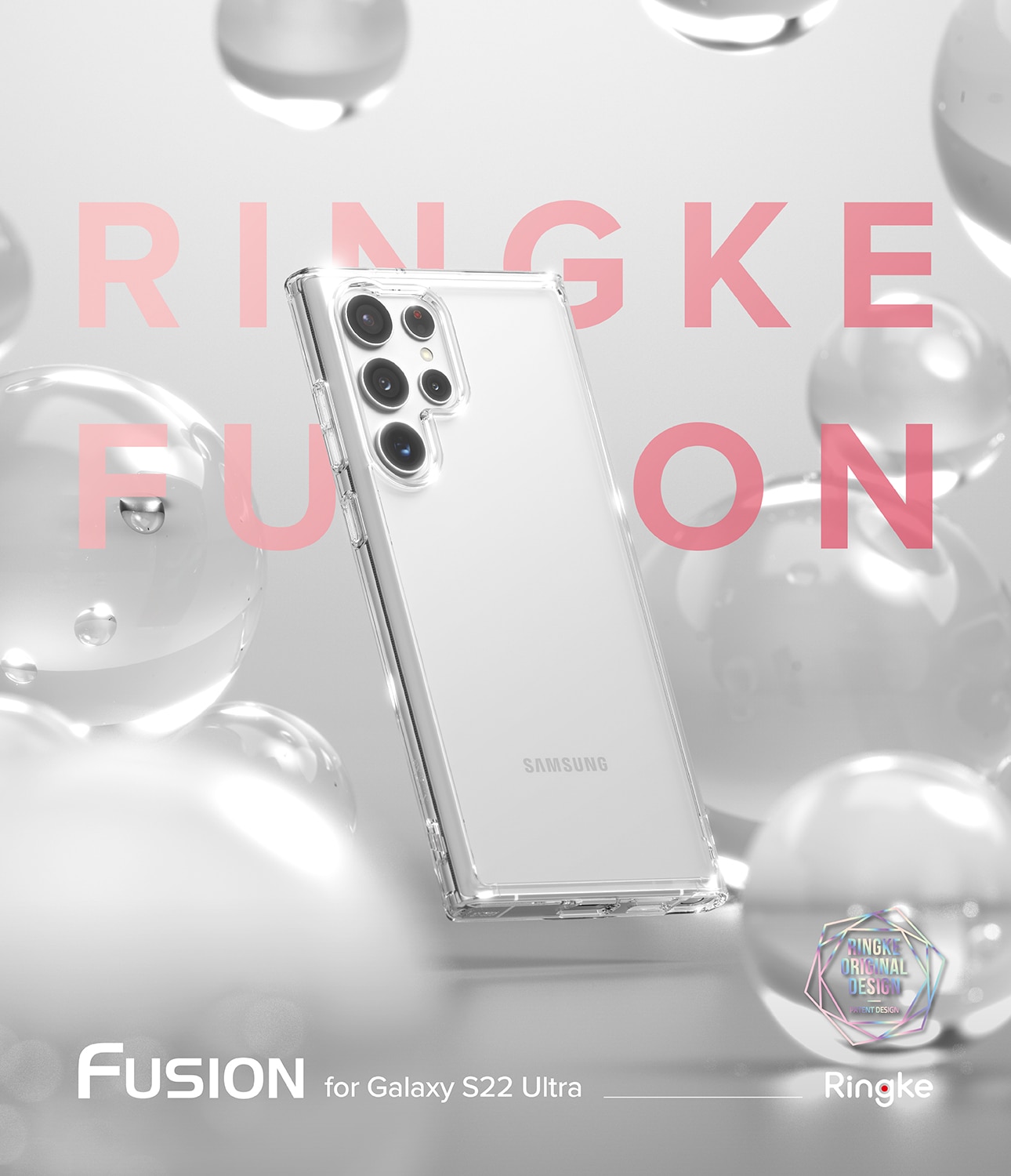Funda Fusion Samsung Galaxy S22 Ultra Transparente
