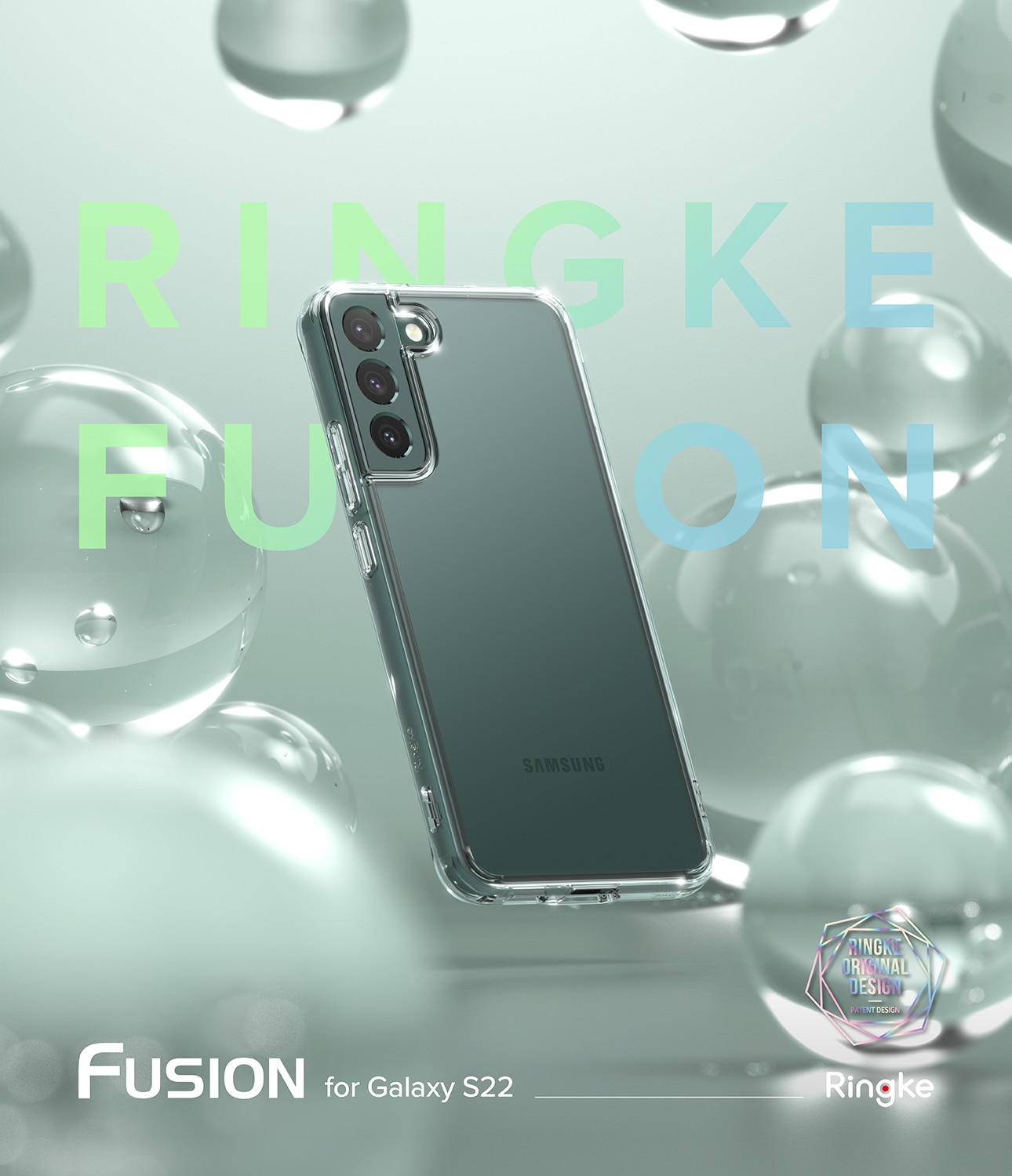 Funda Fusion Samsung Galaxy S22 Transparente