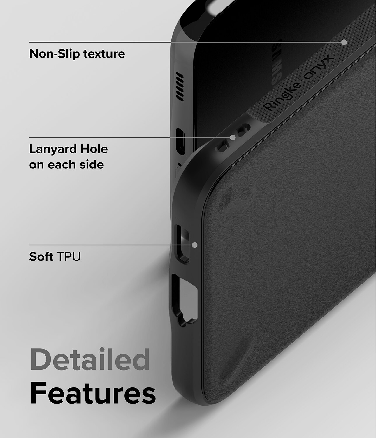 Funda Onyx Samsung Galaxy S22 Negro