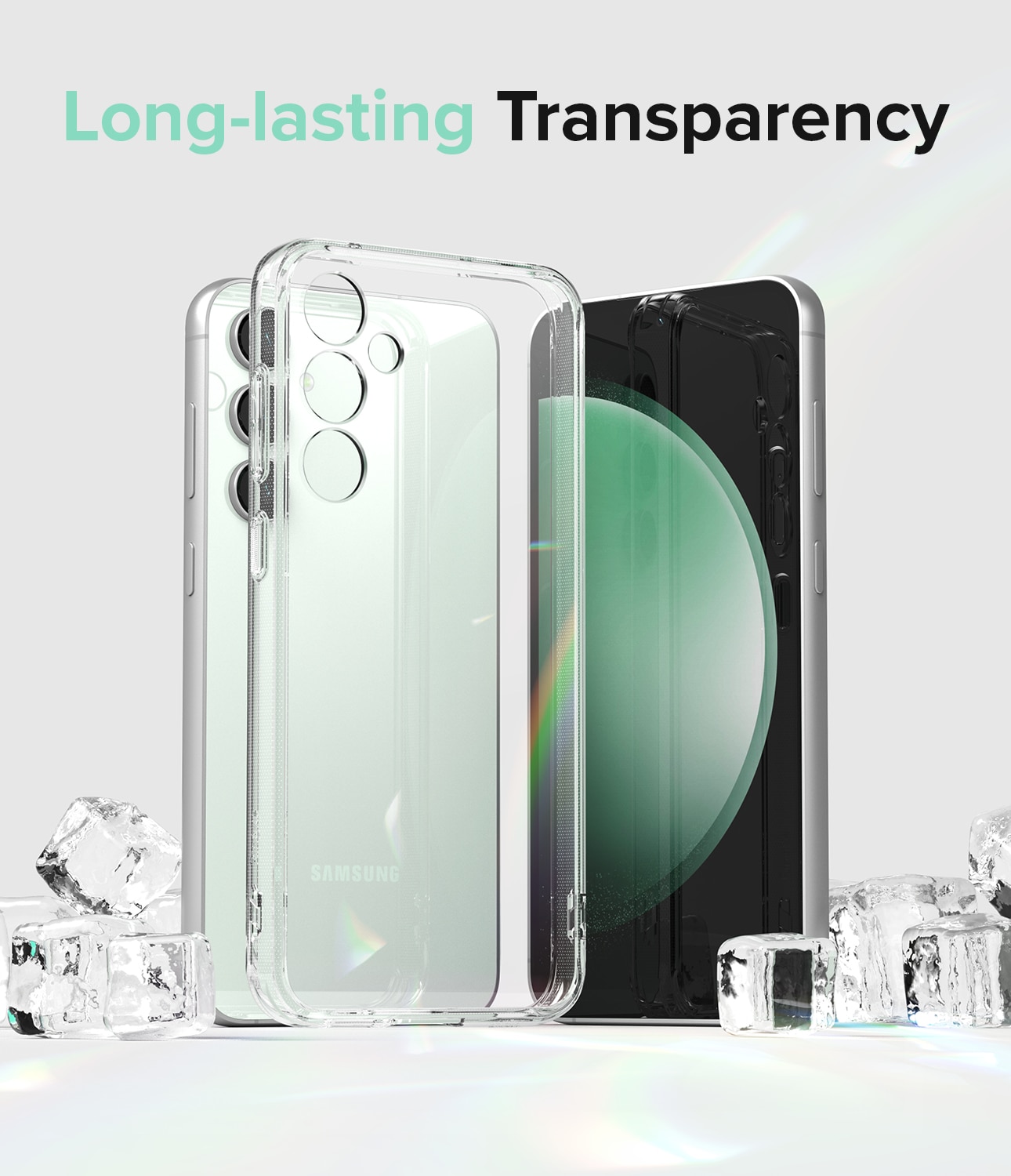 Funda Fusion Samsung Galaxy S23 FE Transparente